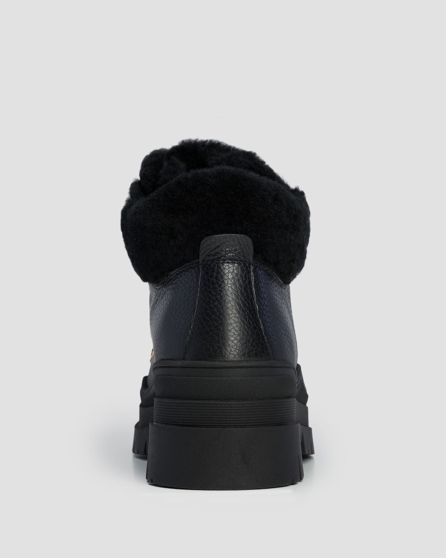 Czarne buty skórzane damskie BOGNER Arosa 4B