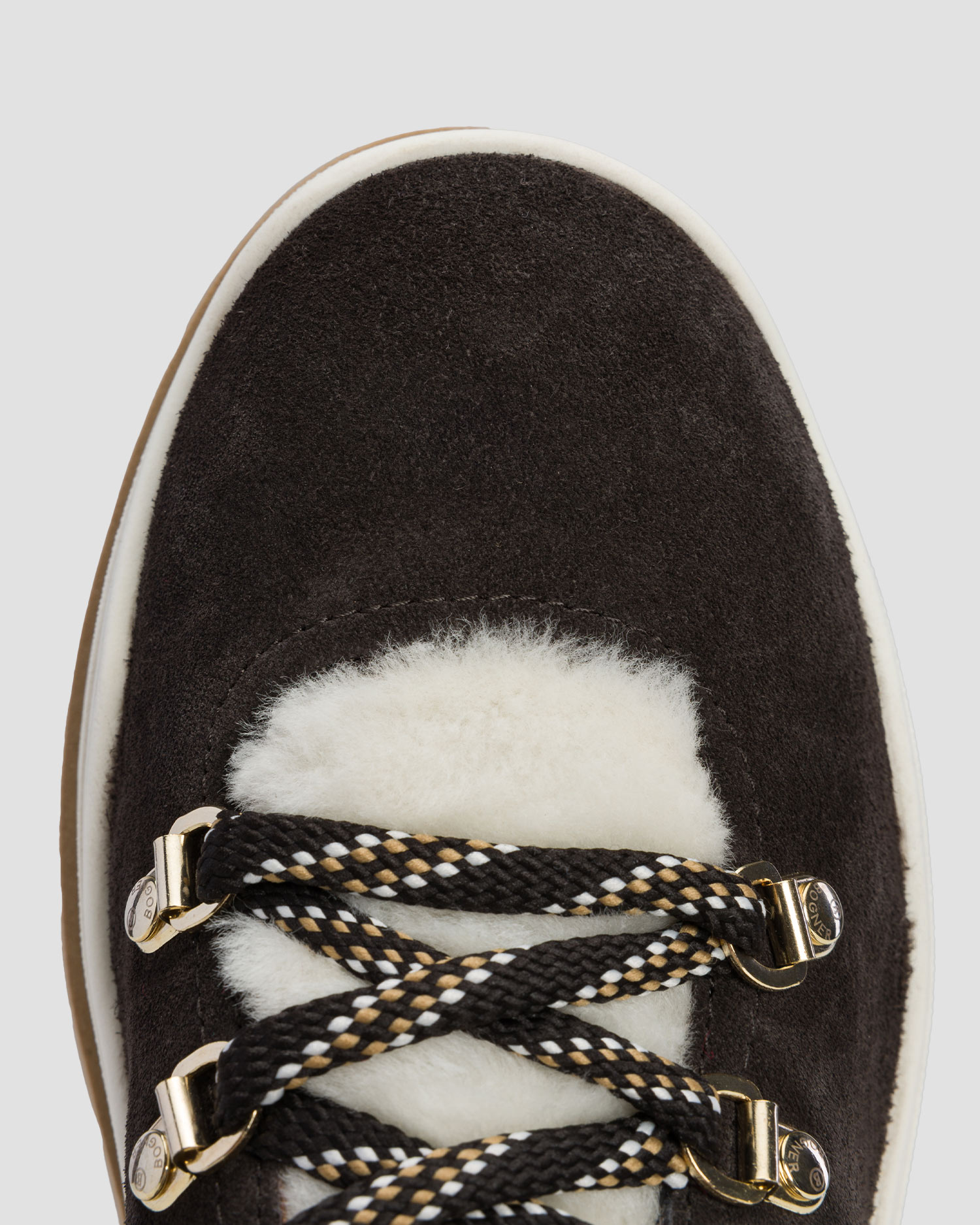 Brązowe buty skórzane damskie BOGNER Arosa 5C