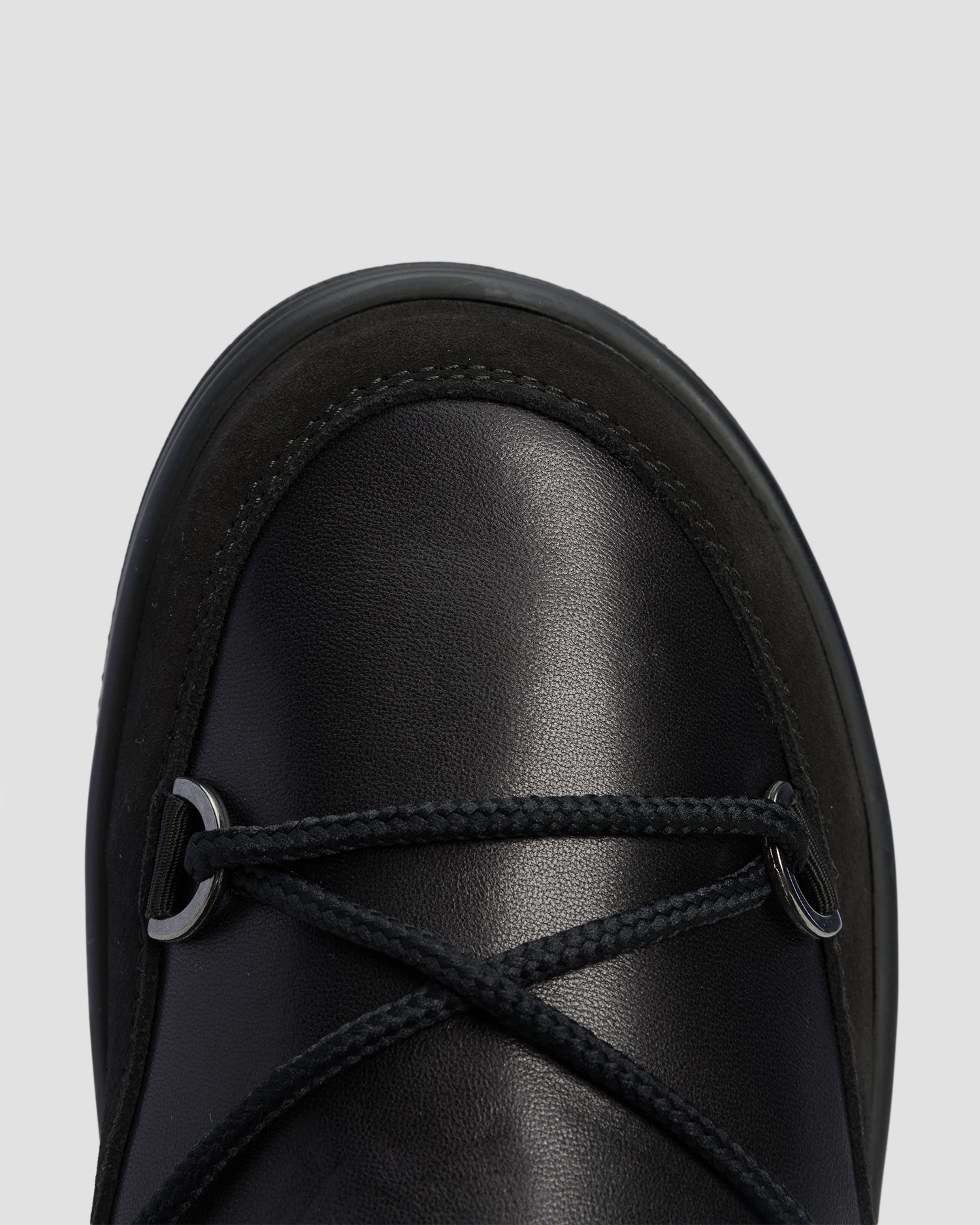 Women's black leather boots BOGNER Chamonix S 11A