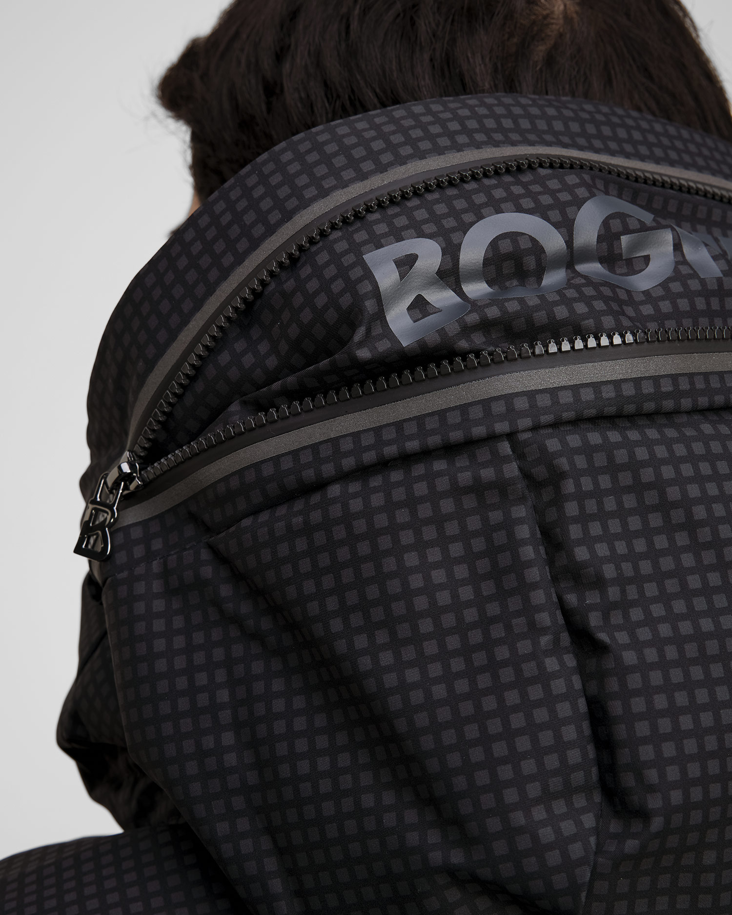 Czarna kurtka puchowa narciarska męska BOGNER Maad-D