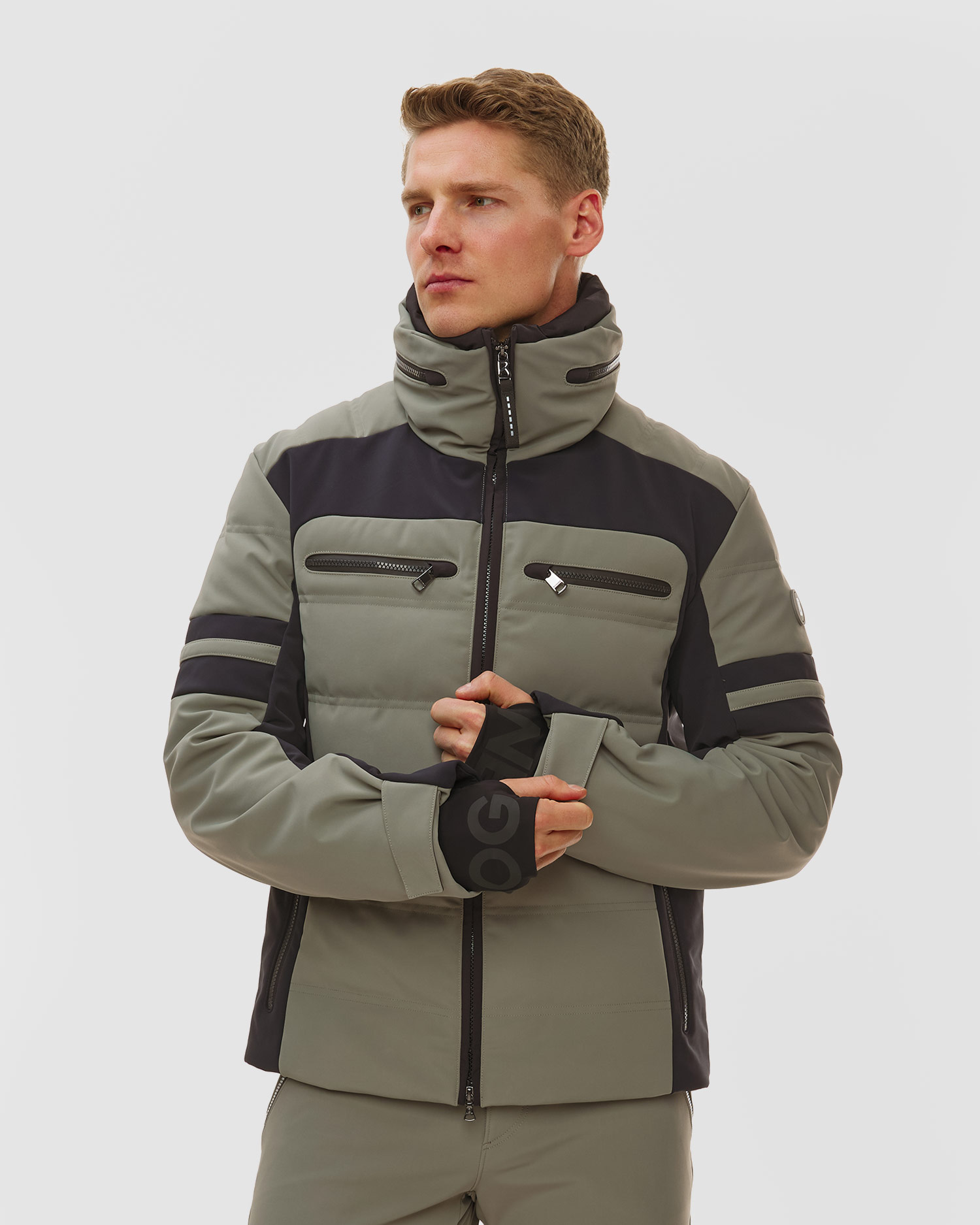 Piumino da sci da uomo BOGNER Minho-D, Colore/Disegno: Zielony