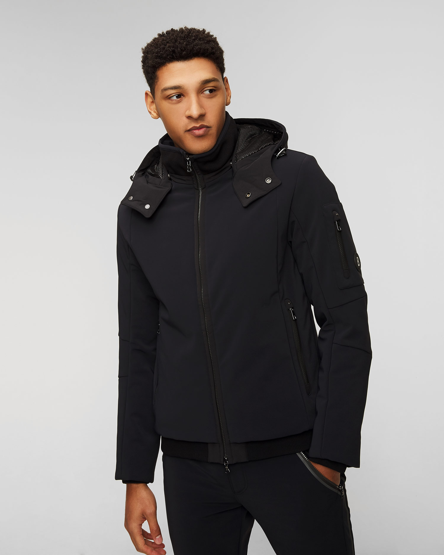 BOGNER Mino Herren-Skijacke in Schwarz