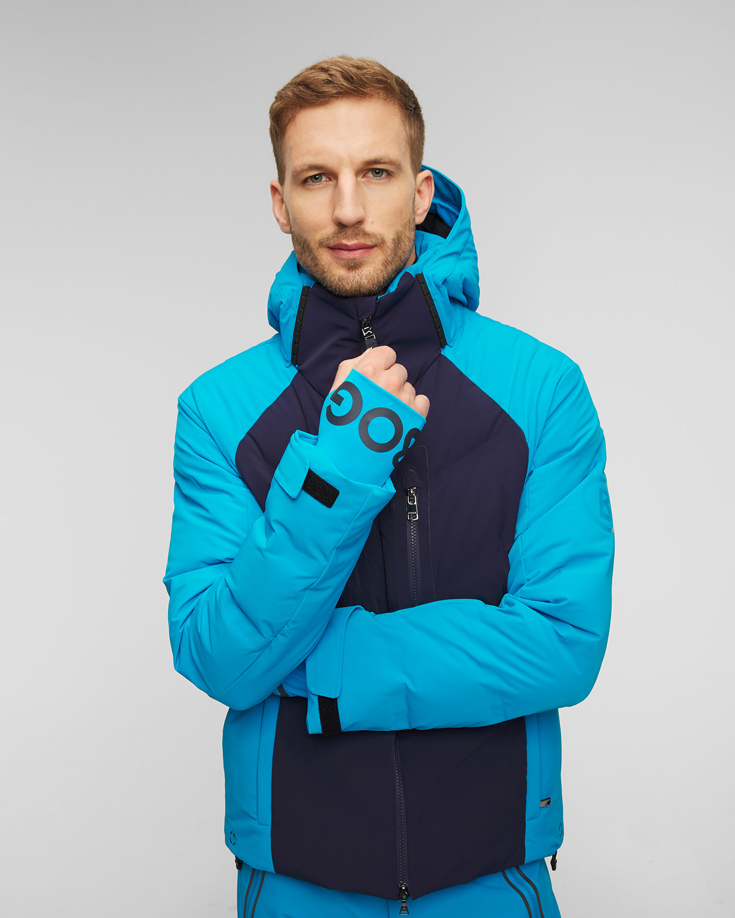 BOGNER Felias-D Blaue Herren-Skijacke