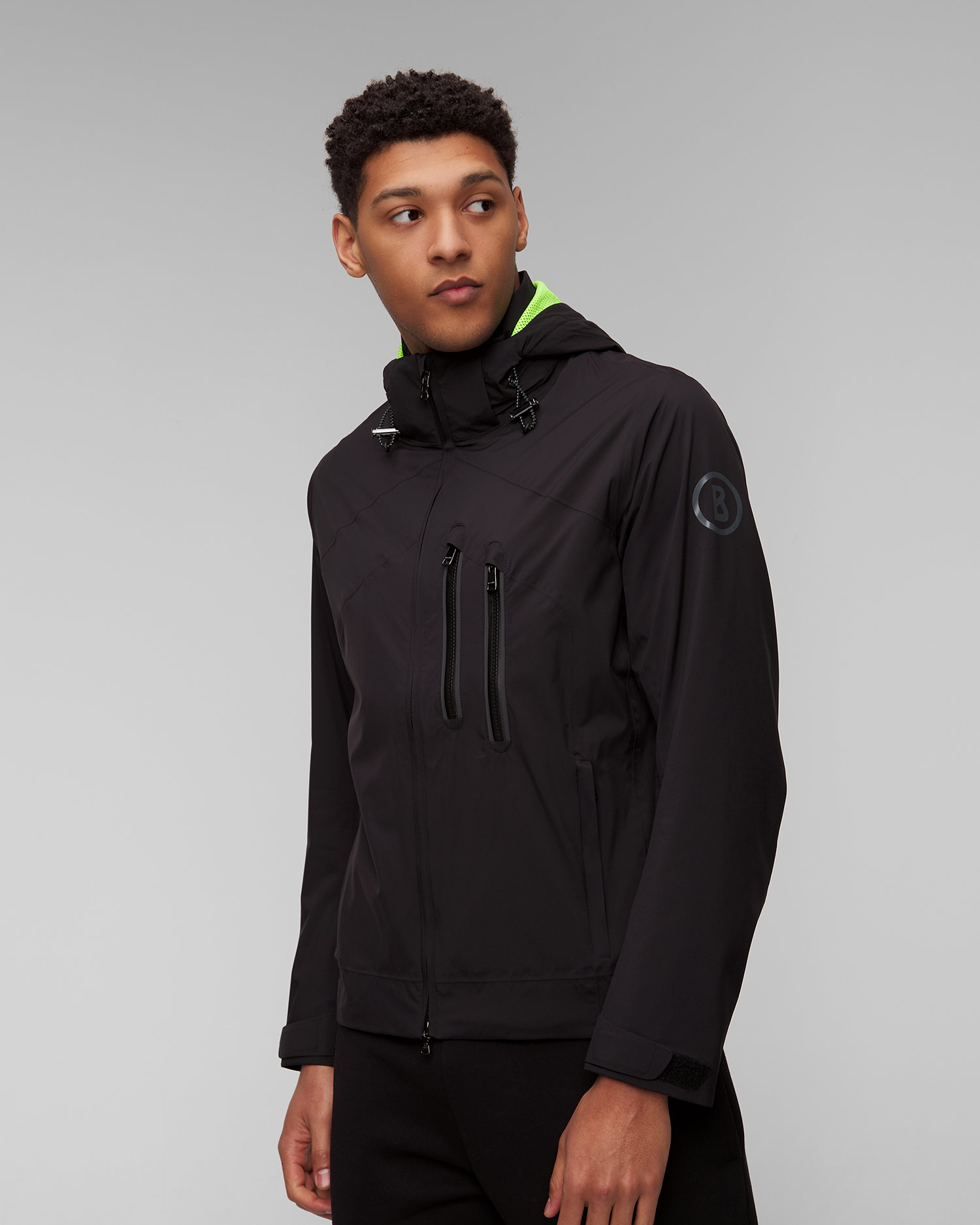 Veste noire pour hommes BOGNER Thameo-T