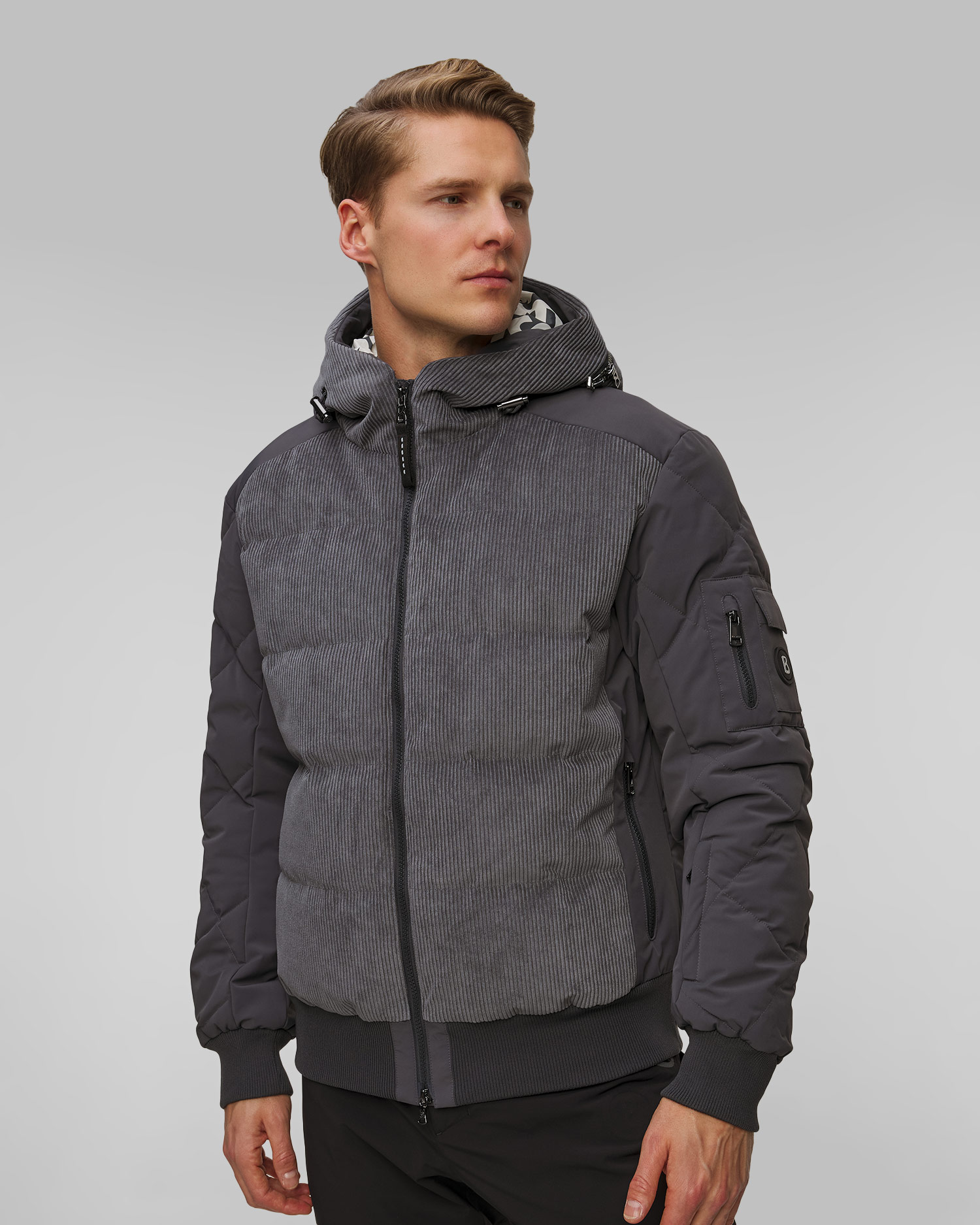 BOGNER Corey-D Cord-Skijacke für Herren