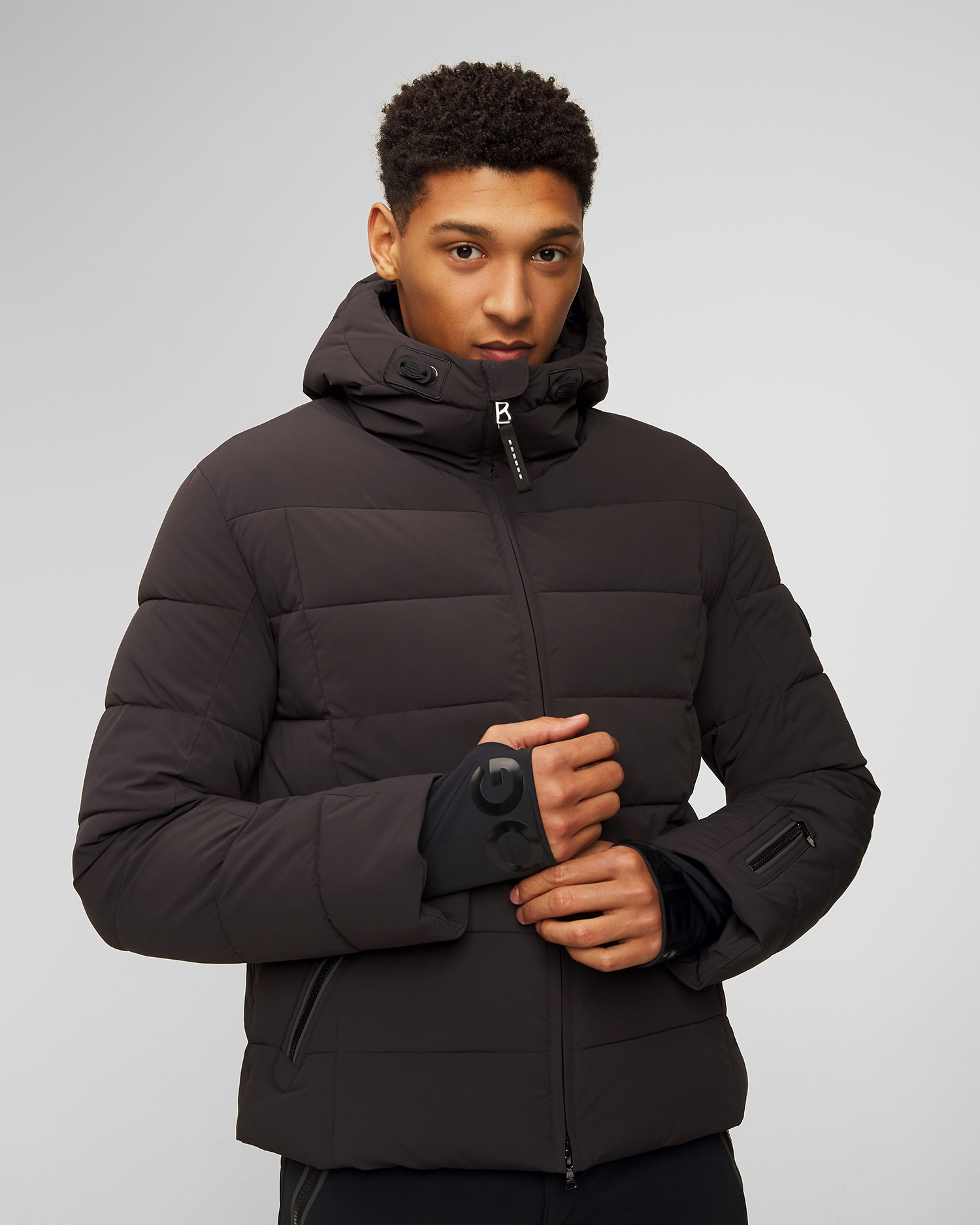 BOGNER Nilo Herren-Skijacke in Schwarz