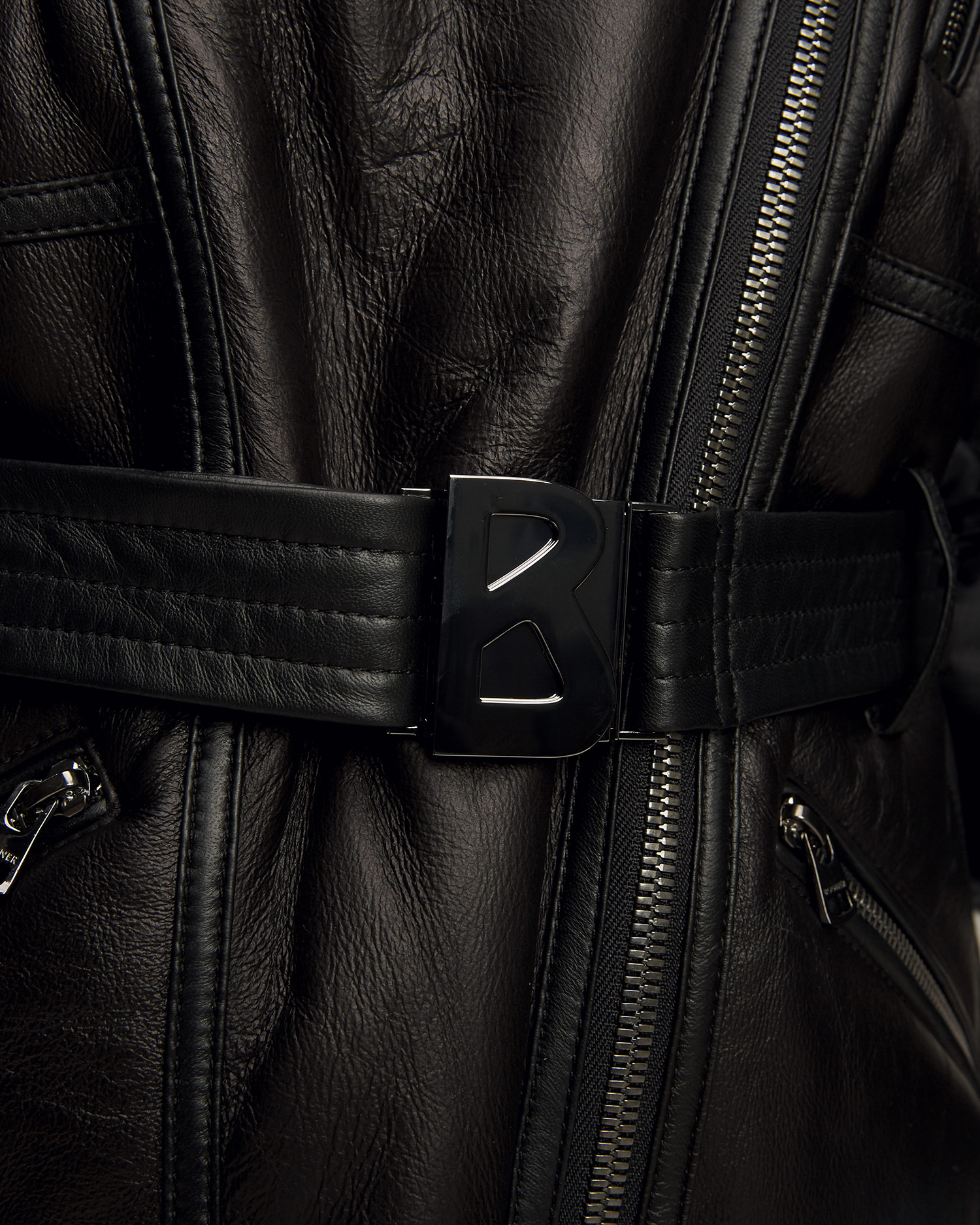 Veste de ski en cuir pour femmes BOGNER Luna-Ld