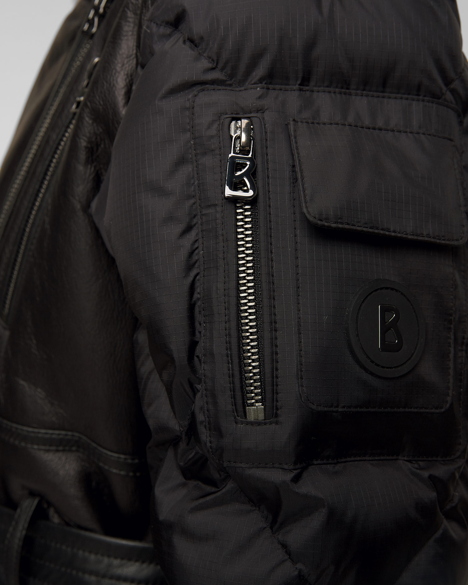 Veste de ski en cuir pour femmes BOGNER Luna-Ld