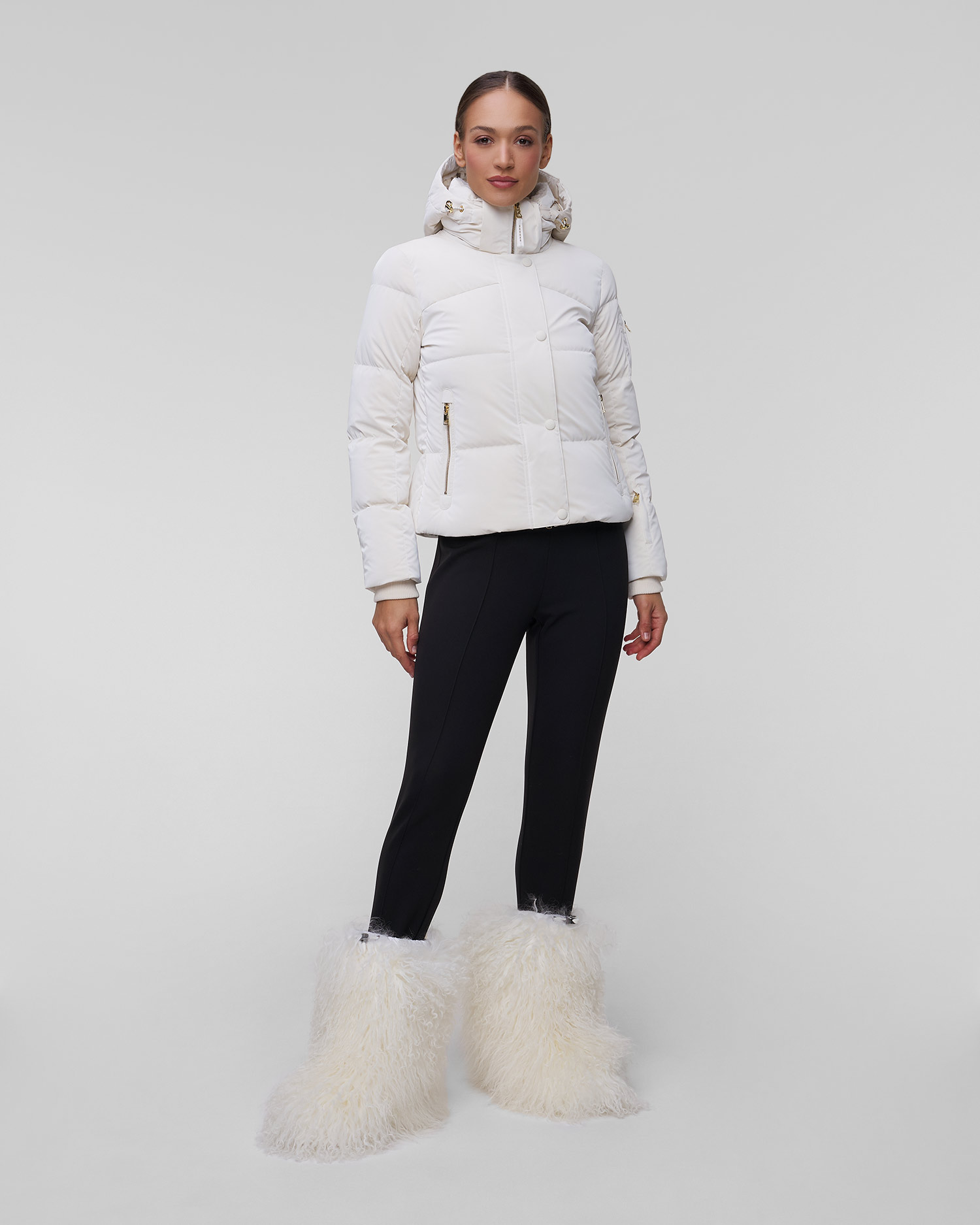BOGNER Hella-D Daunen-Skijacke für Damen in Weiß
