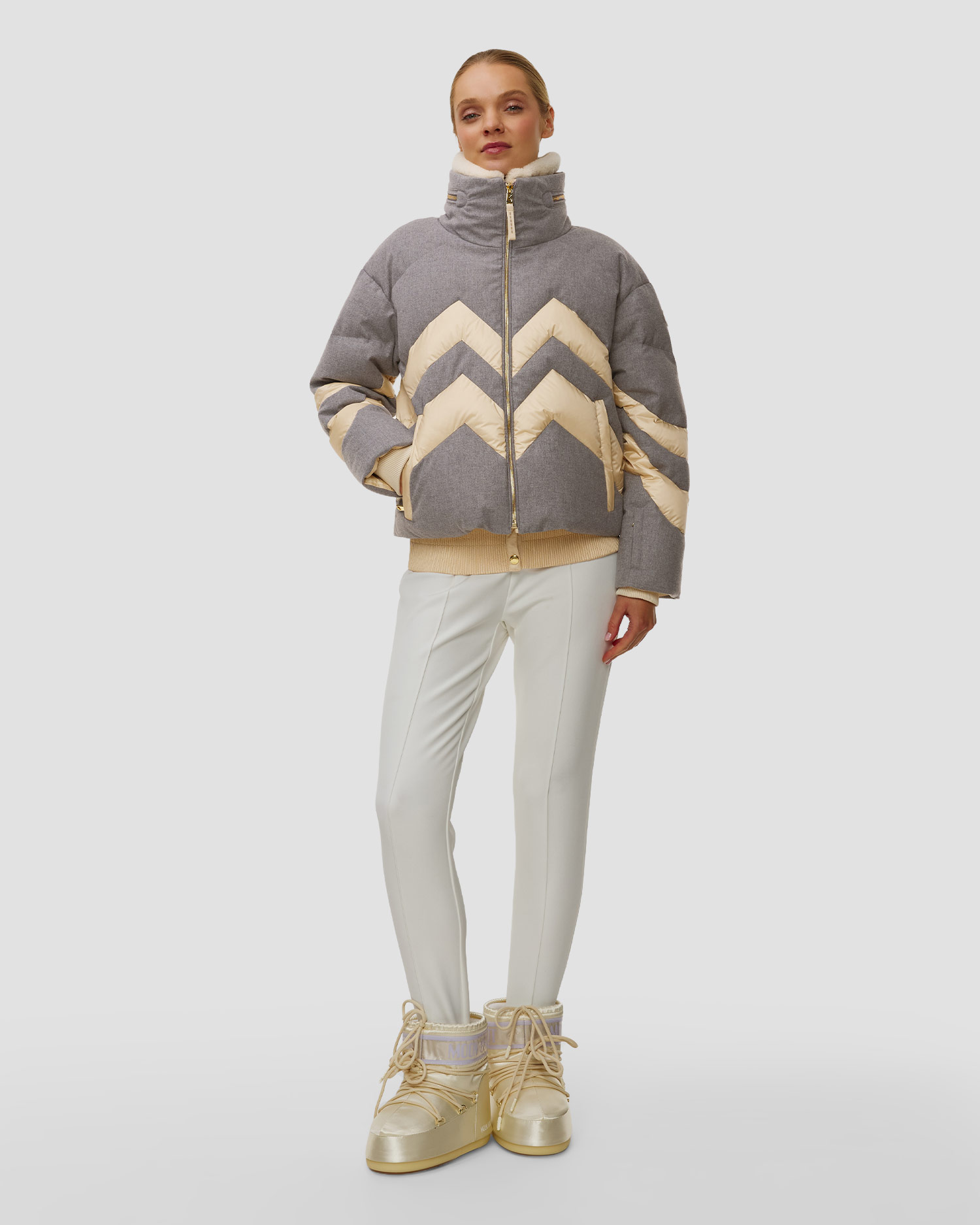 Puchowa kurtka narciarska damska BOGNER Valea-Ld