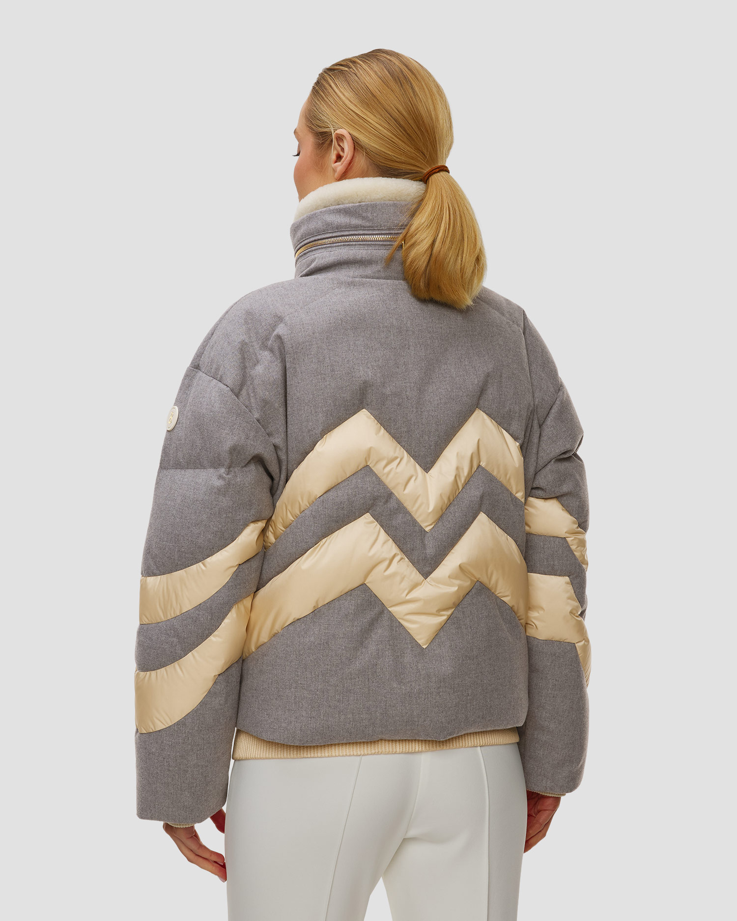 Dámska lyžiarska prešívaná bunda BOGNER Valea-Ld