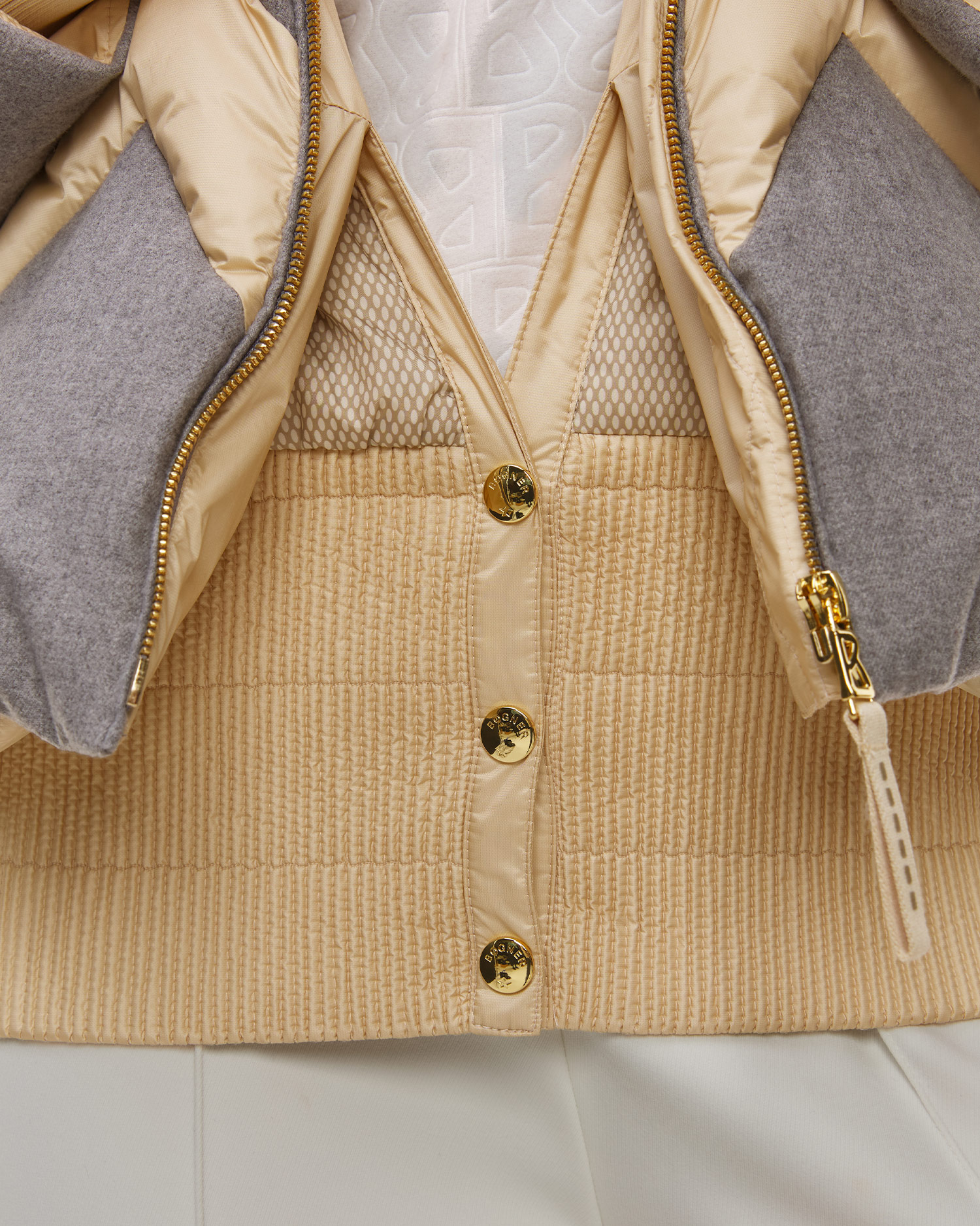 Dámska lyžiarska prešívaná bunda BOGNER Valea-Ld