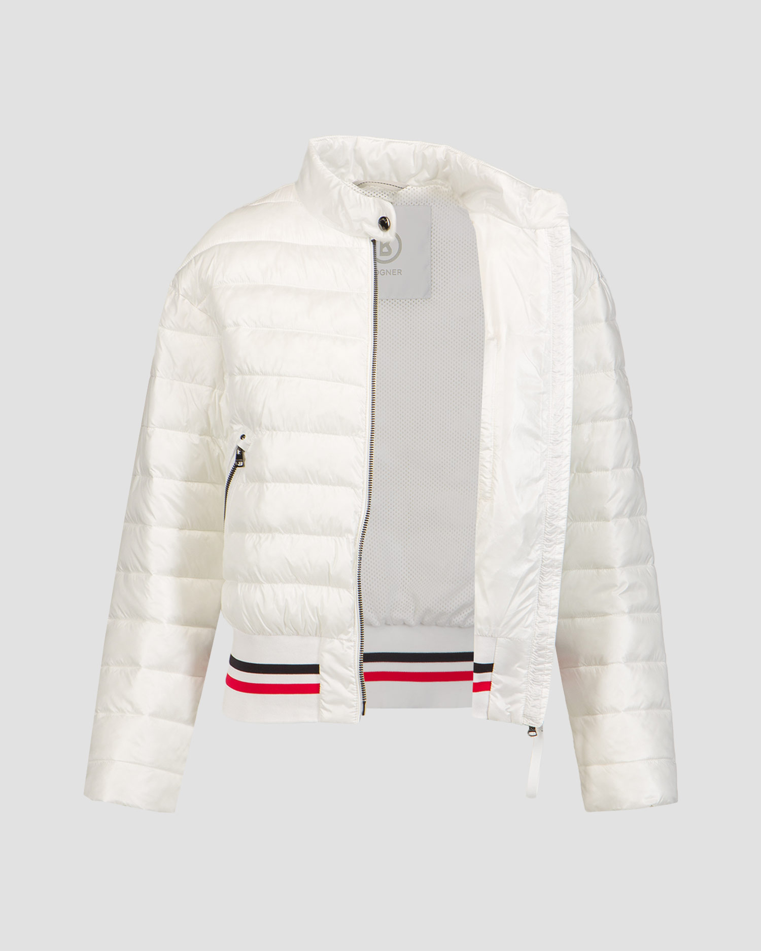 Bílá dámská prošívaná bunda BOGNER Kosy