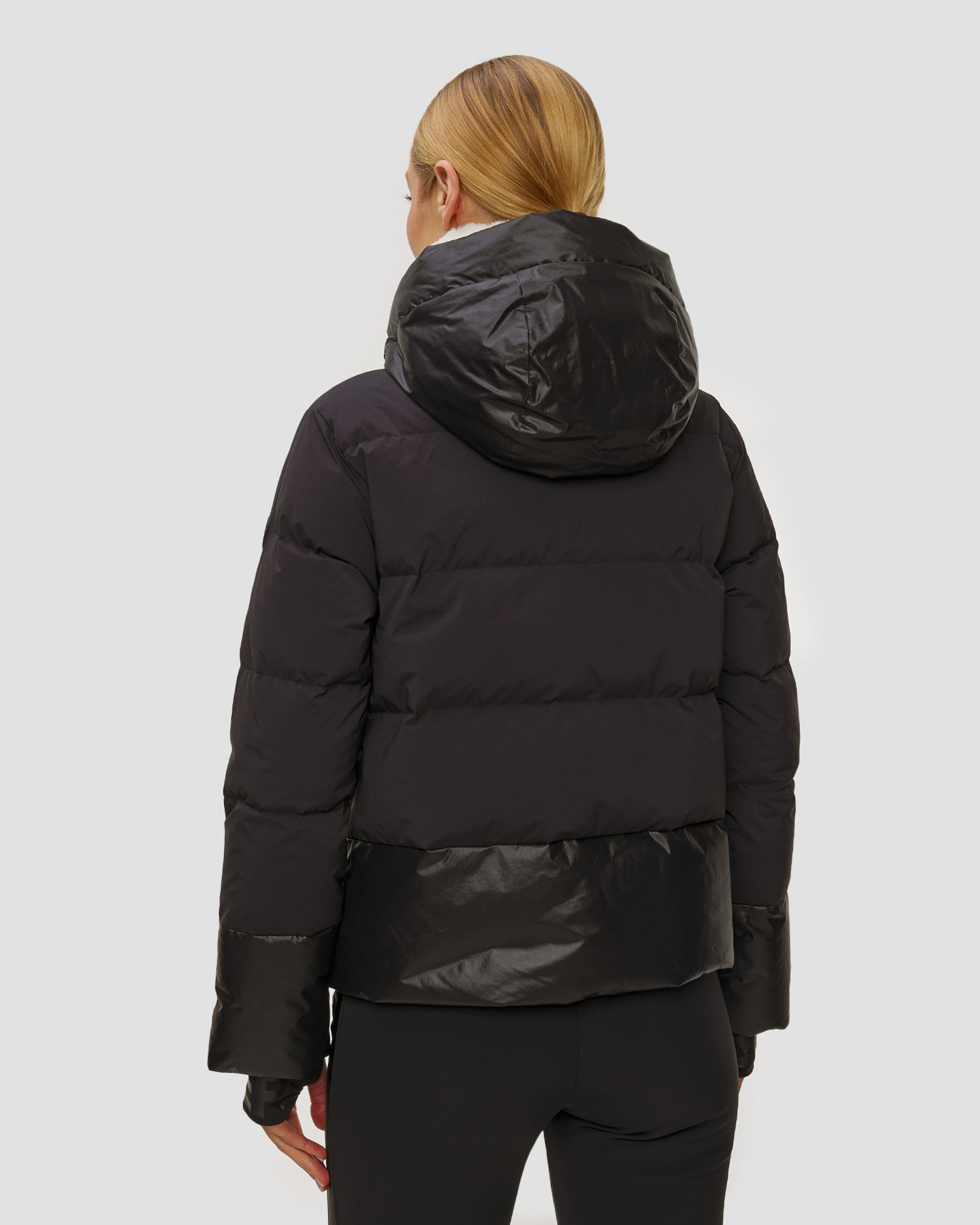 Czarna kurtka narciarska damska BOGNER Maja