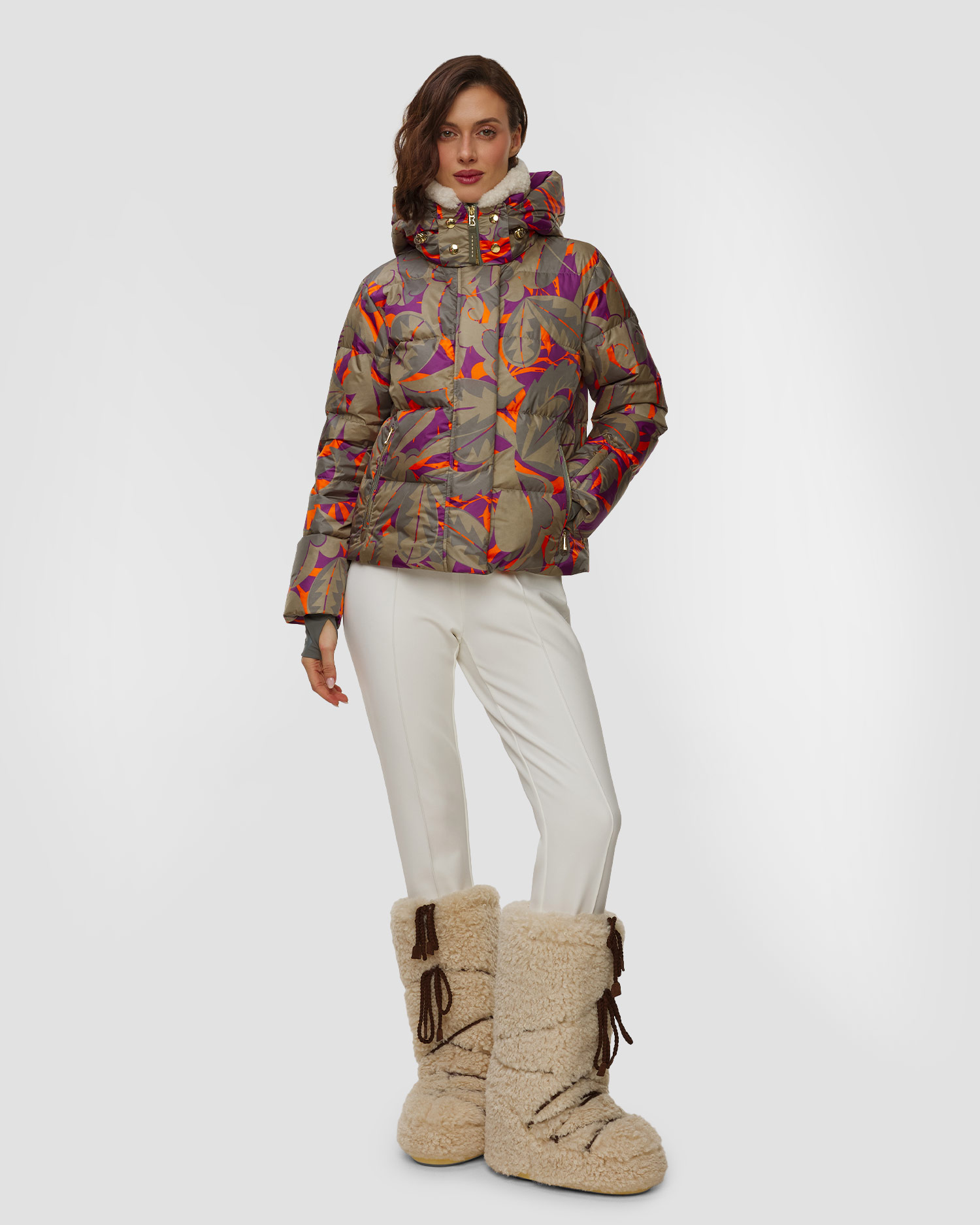 Puchowa kurtka narciarska damska BOGNER Maja