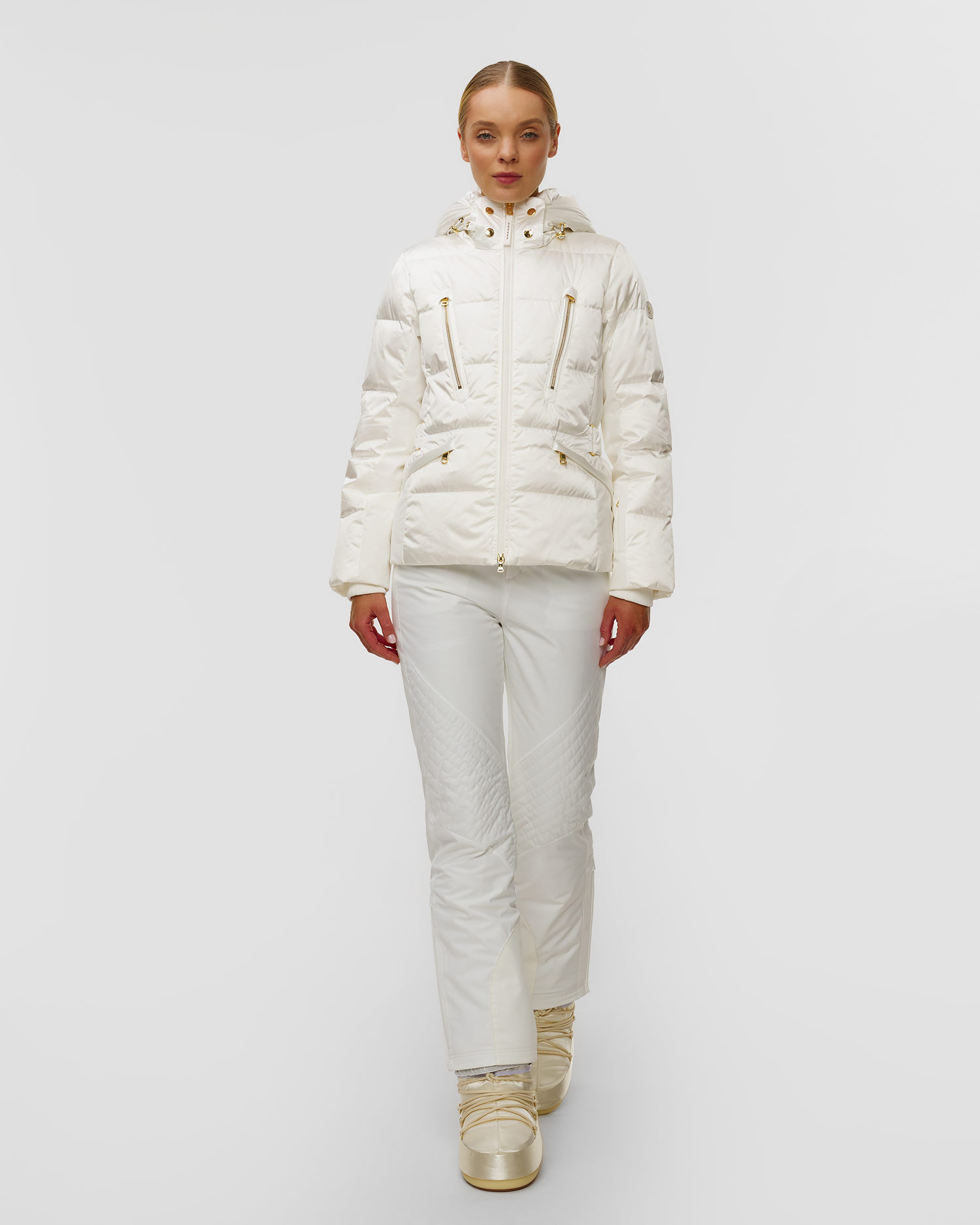 Bílá dámská péřová bunda BOGNER Selima