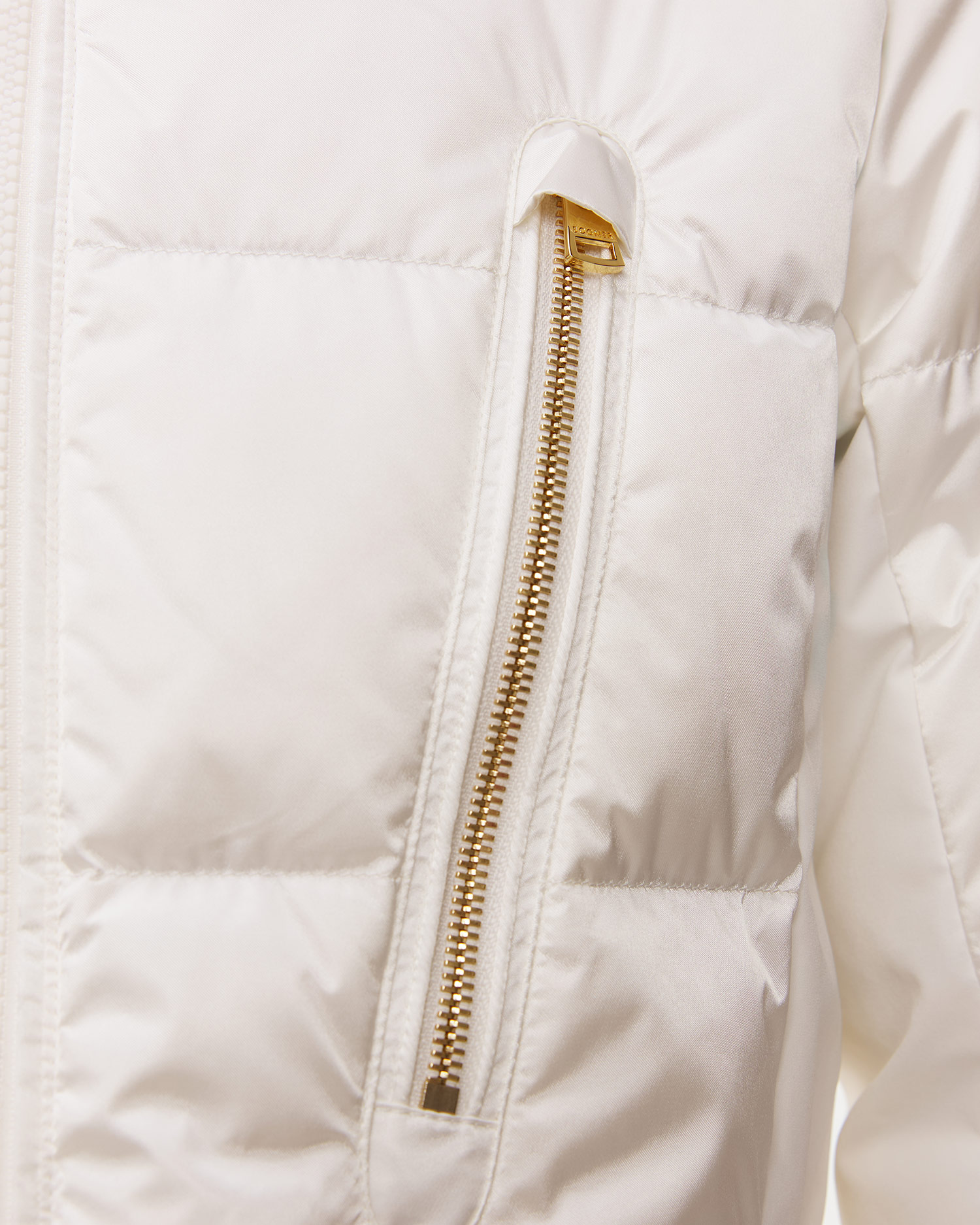 Biała kurtka puchowa damska BOGNER Selima