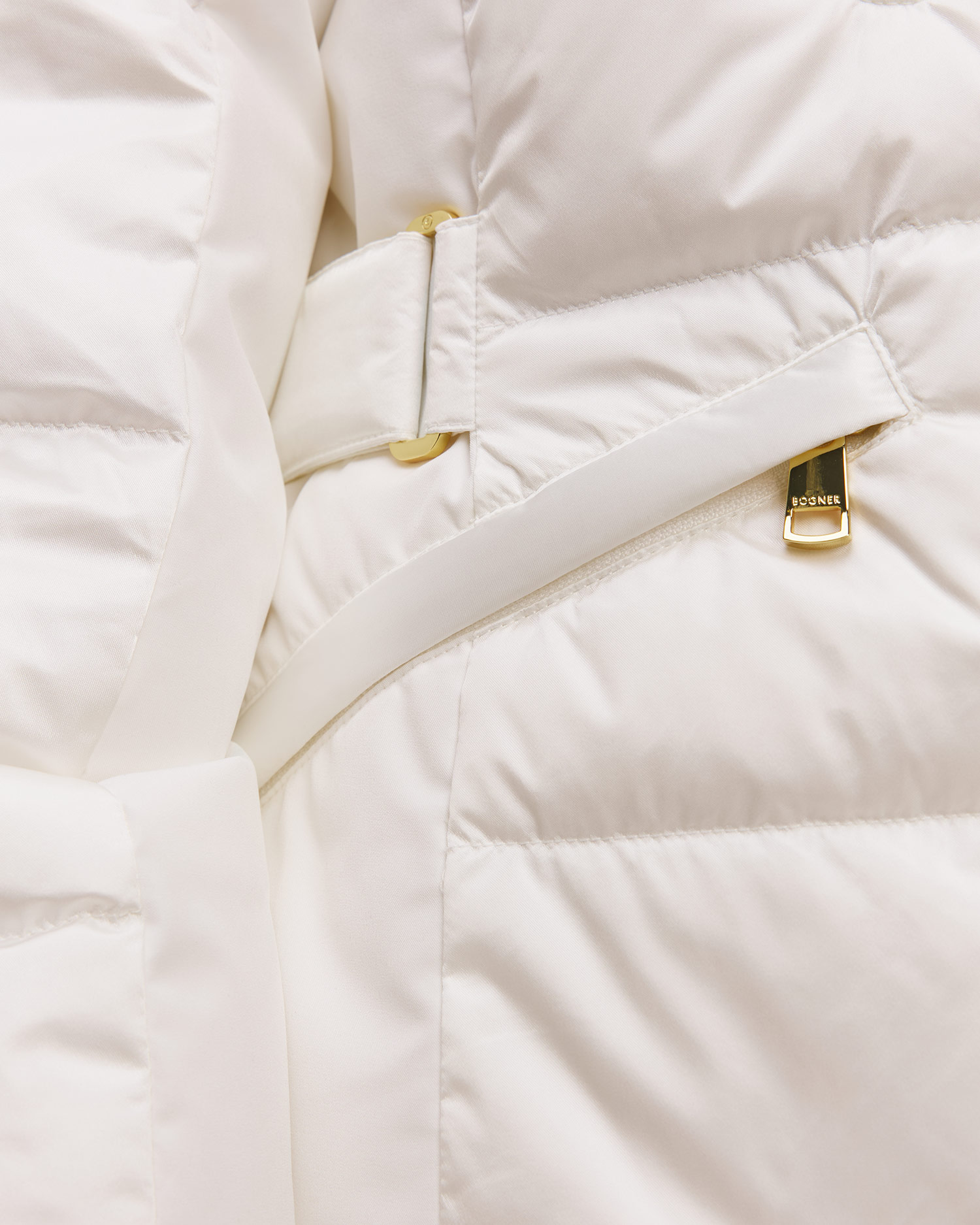Bílá dámská péřová bunda BOGNER Selima