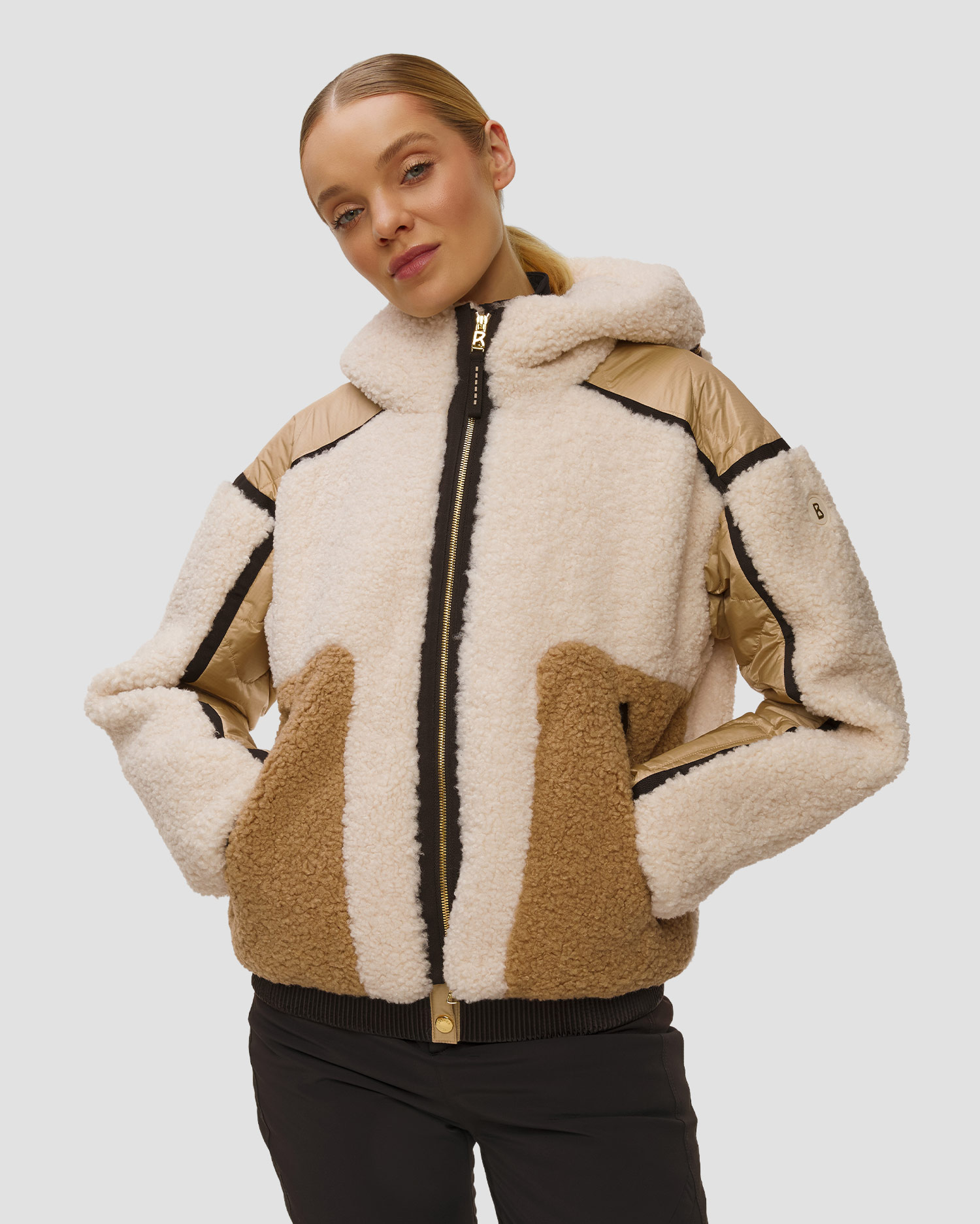 Dámská bunda s umělým kožíškem BOGNER Kora