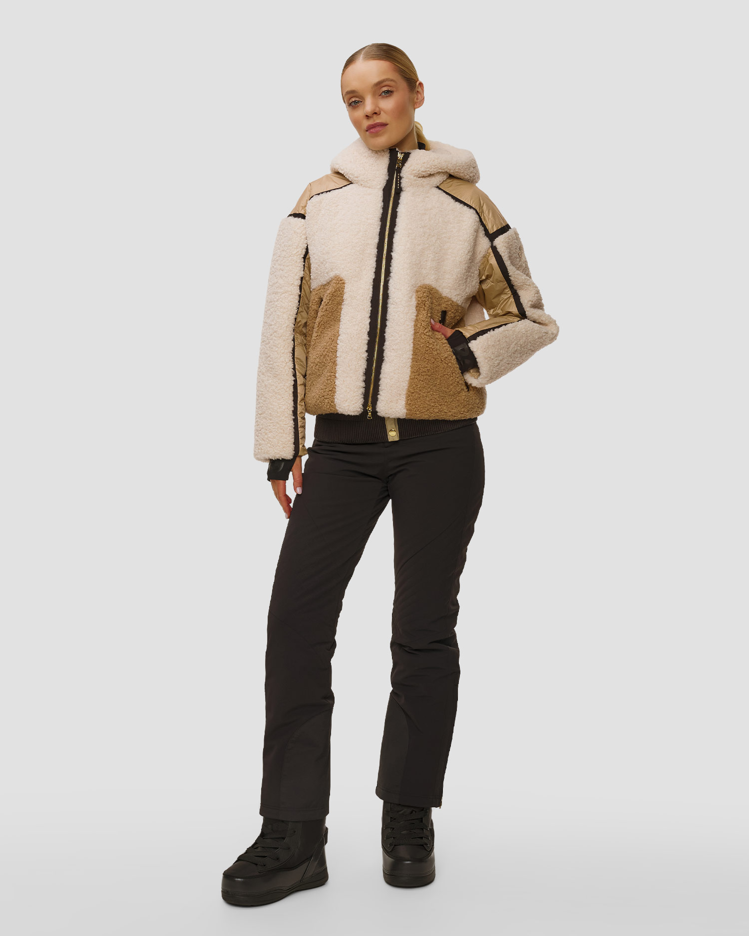Dámská bunda s umělým kožíškem BOGNER Kora