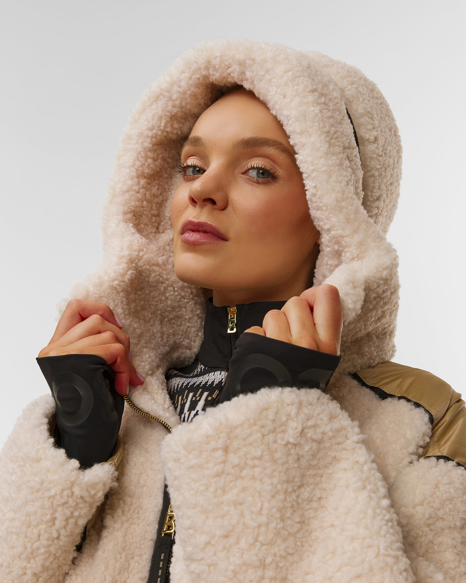 Dámská bunda s umělým kožíškem BOGNER Kora