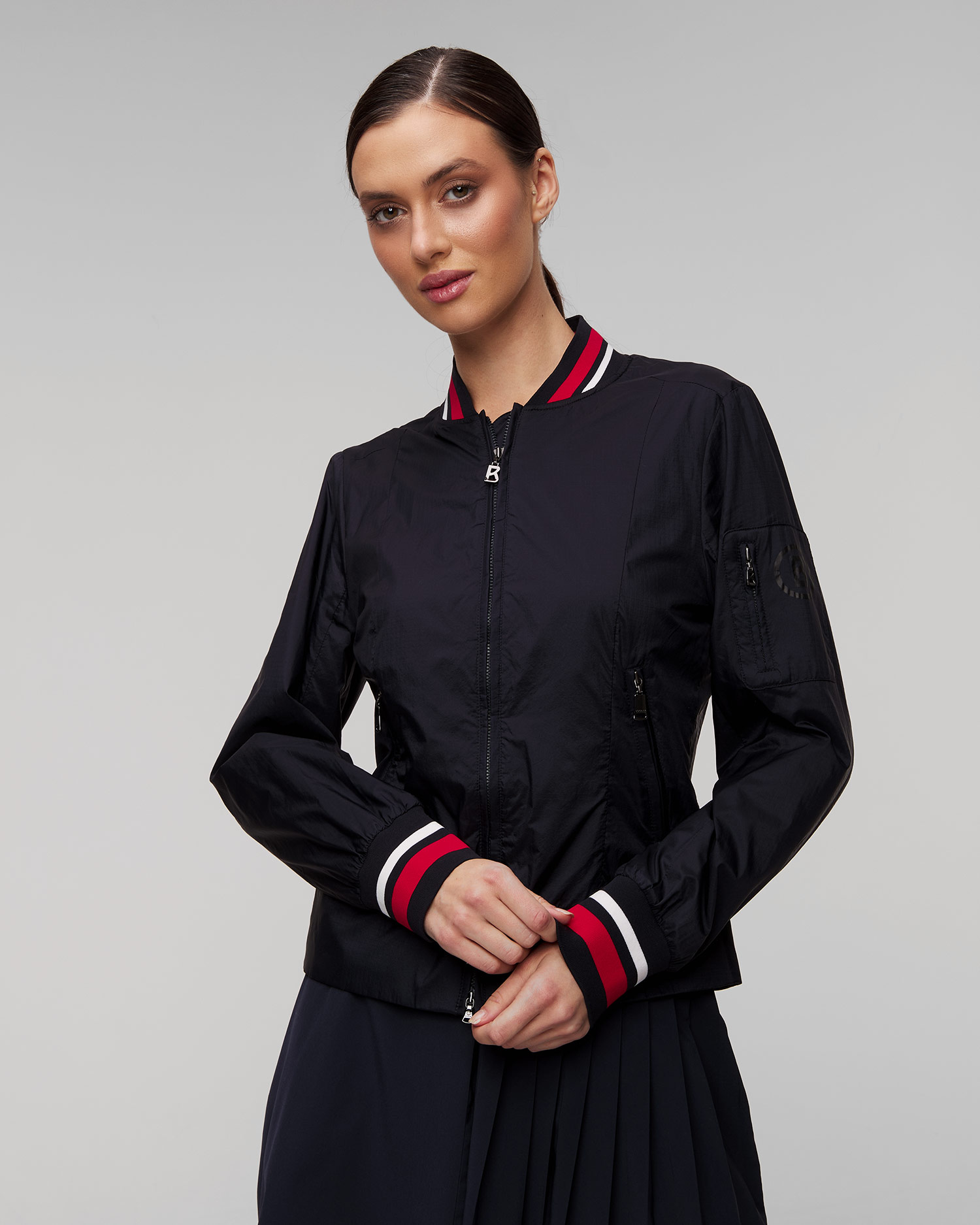 Veste bleu marine pour femmes BOGNER Fina 