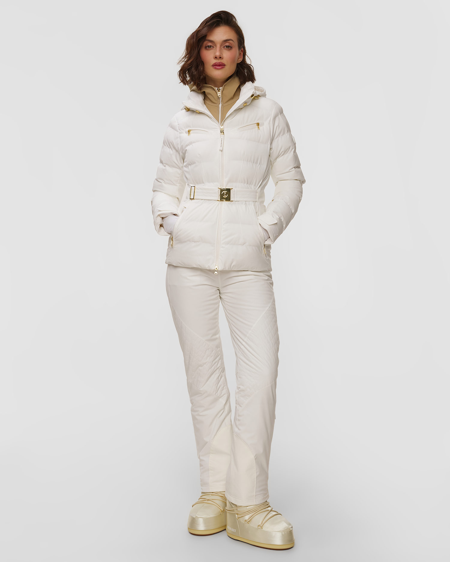 Dámská lyžařská bunda BOGNER Ellya2-T v bílé barvě