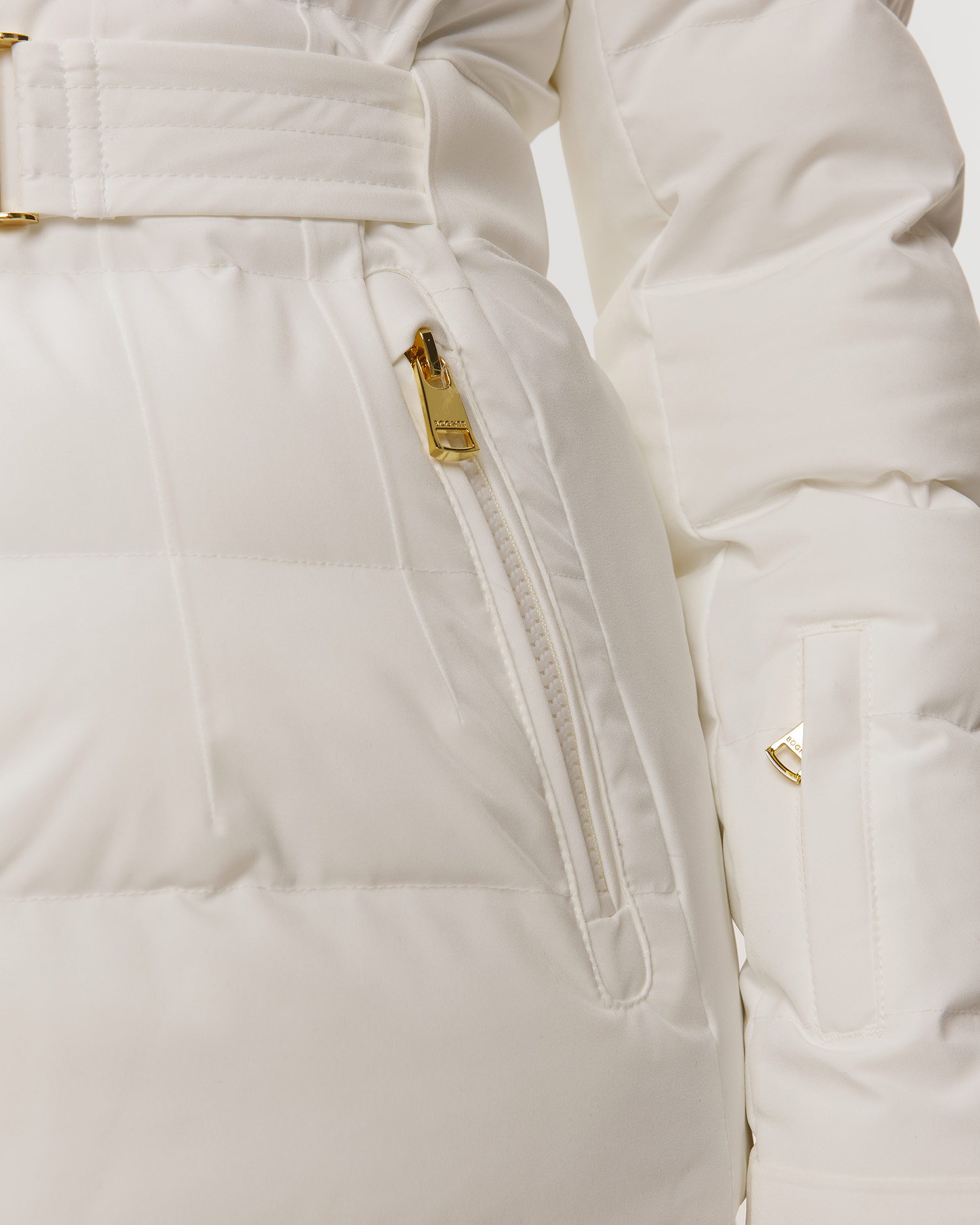 Dámská lyžařská bunda BOGNER Ellya2-T v bílé barvě