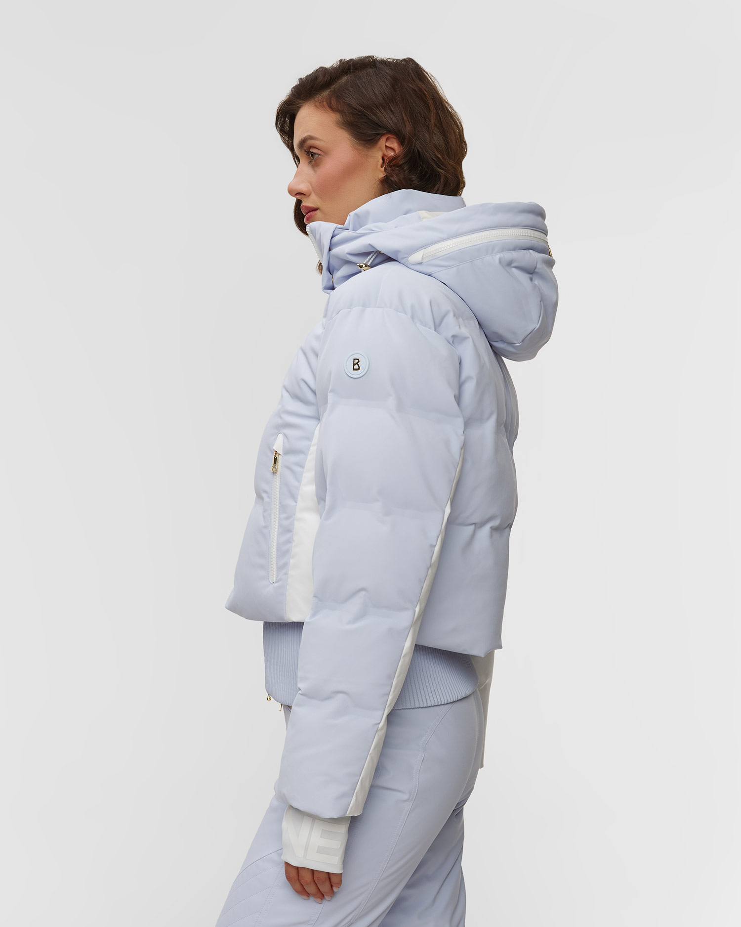 Světle modrá dámská lyžařská bunda BOGNER Suri-D