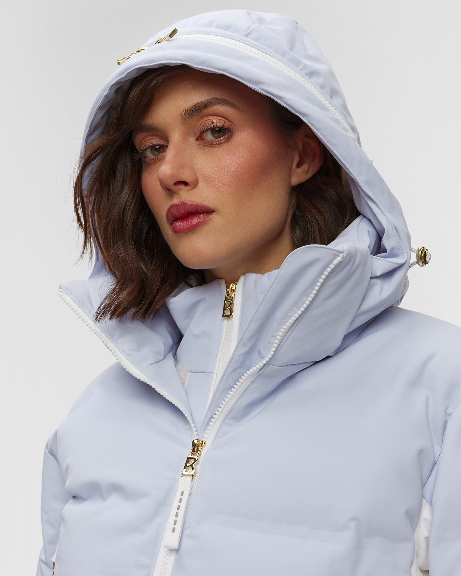 Světle modrá dámská lyžařská bunda BOGNER Suri-D