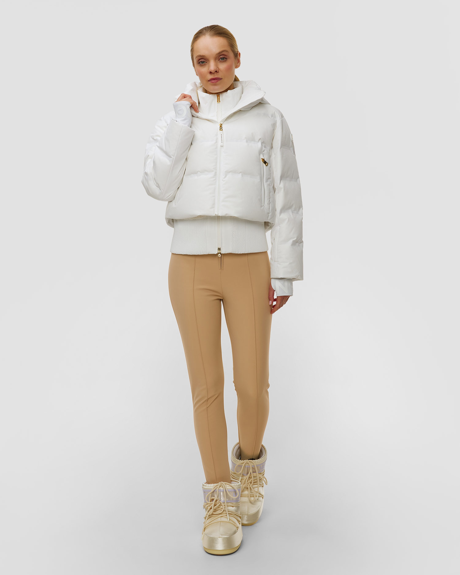 Dámská bílá lyžařská bunda BOGNER Suri-D