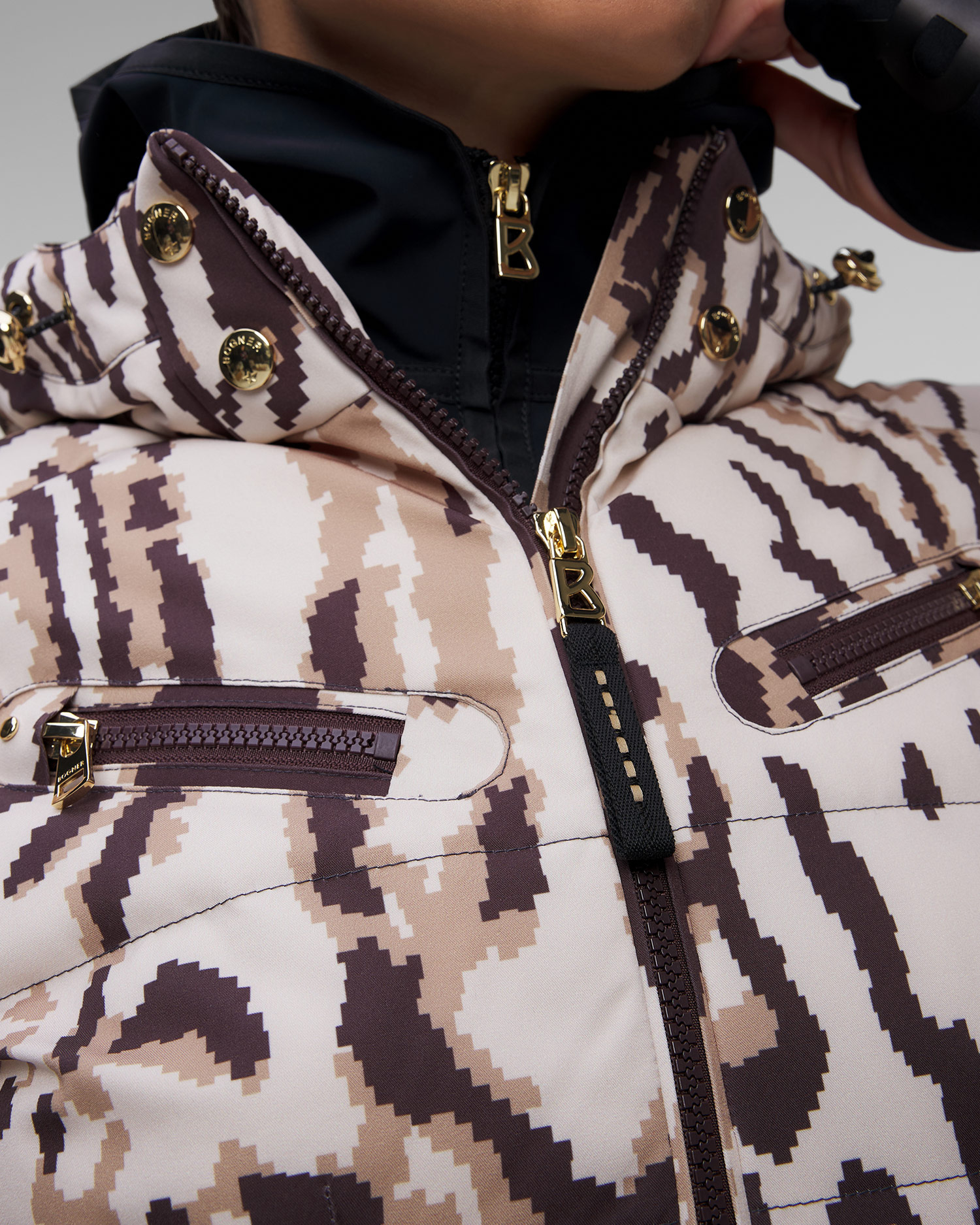 Kurtka narciarska damska BOGNER Ellya1-T