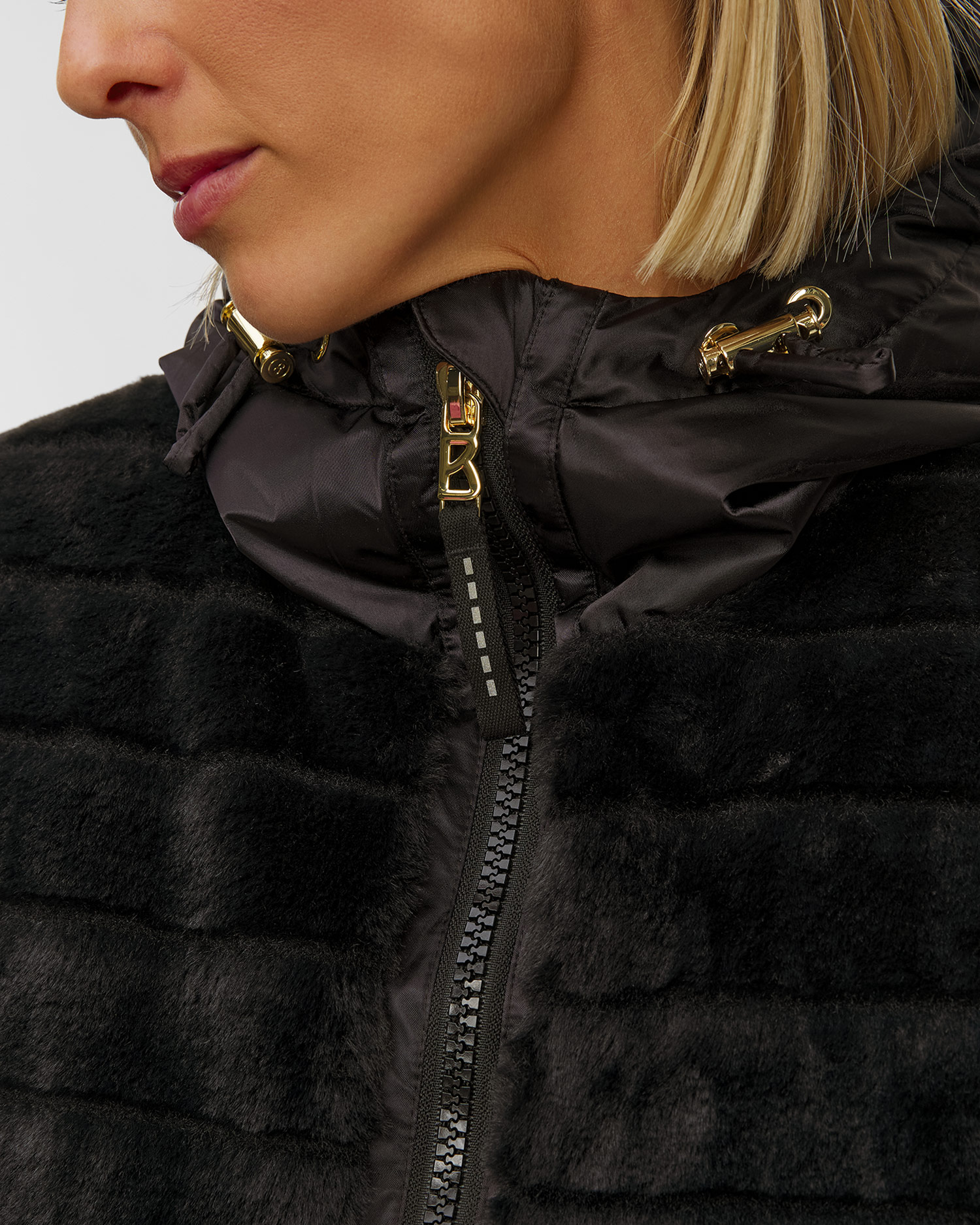 Černá dámská prošívaná vesta BOGNER Yumi-D