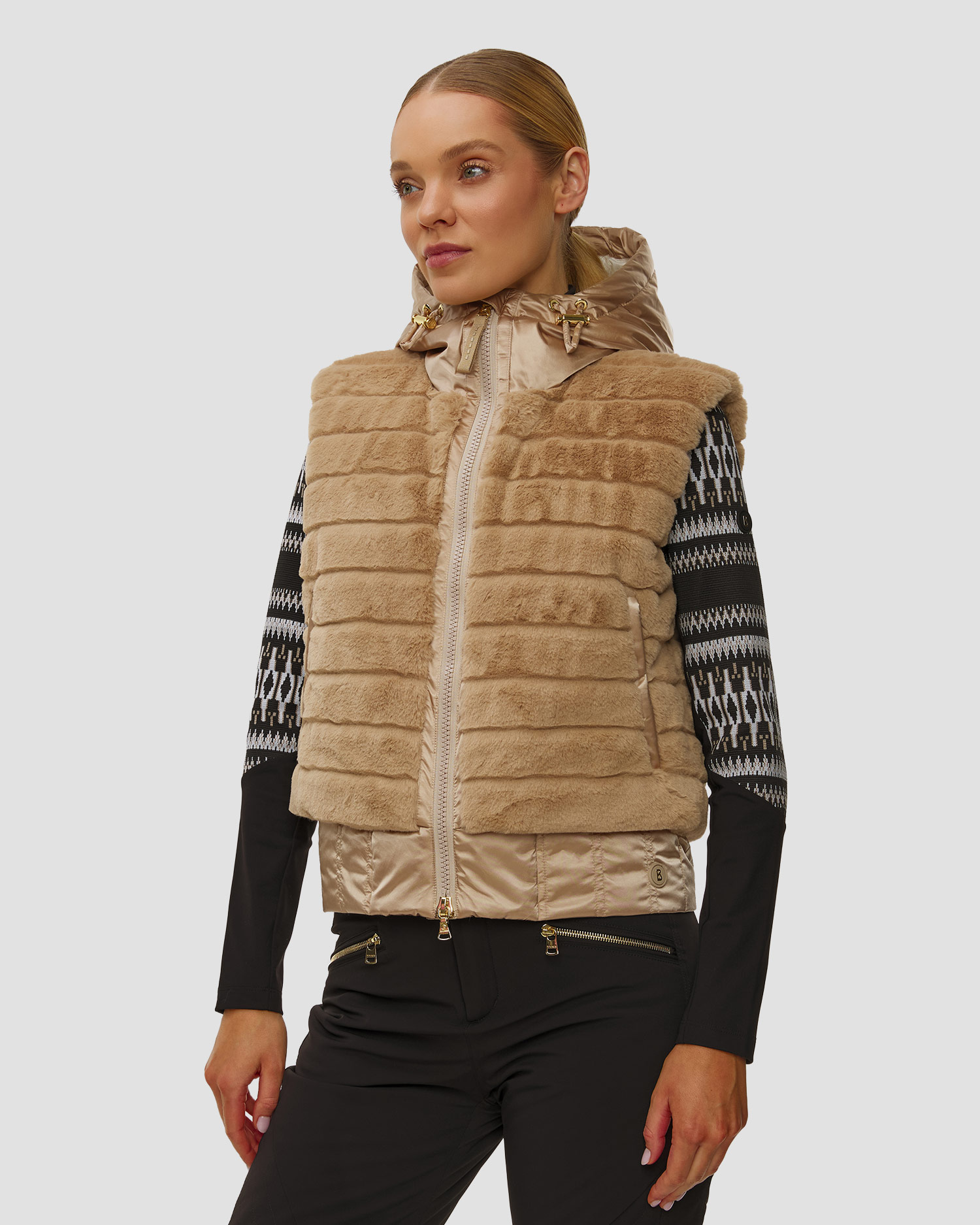 Dámská vesta s kožíškem BOGNER Yumi-D