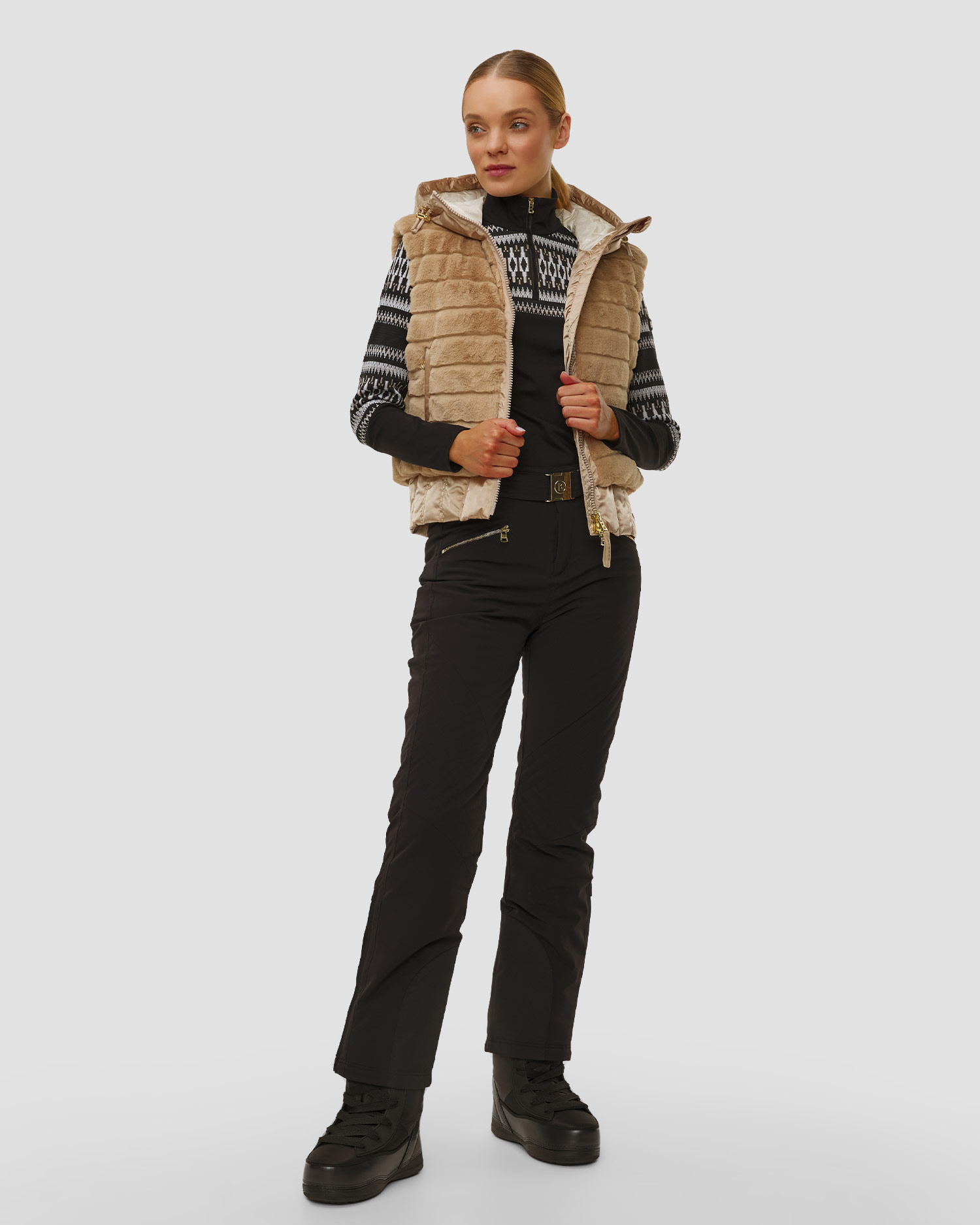 Dámská vesta s kožíškem BOGNER Yumi-D