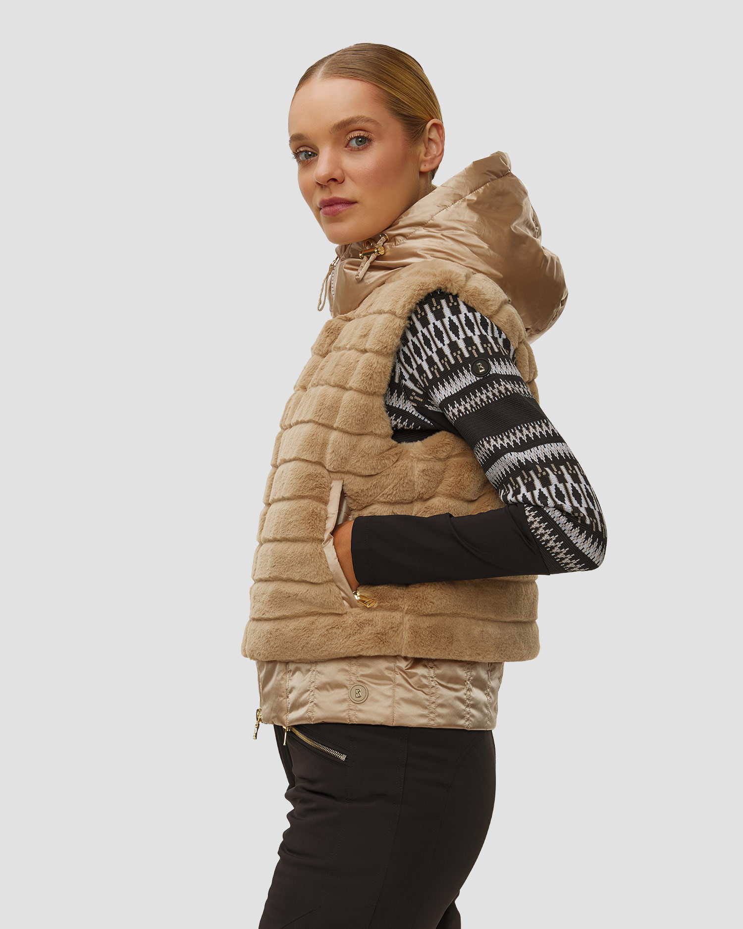 Dámská vesta s kožíškem BOGNER Yumi-D