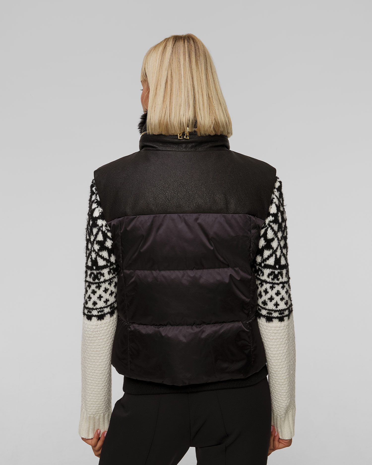 Vestă neagră pentru femei BOGNER Nelli-Ld