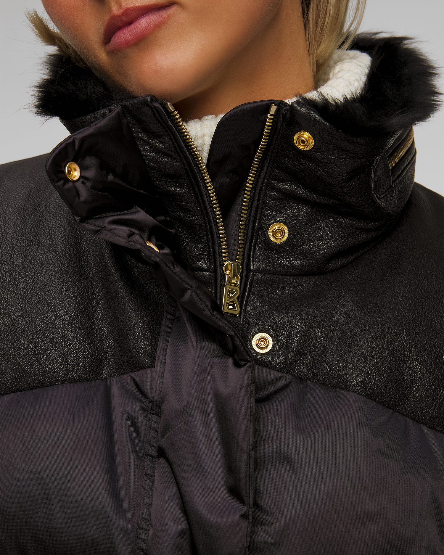 Vestă neagră pentru femei BOGNER Nelli-Ld