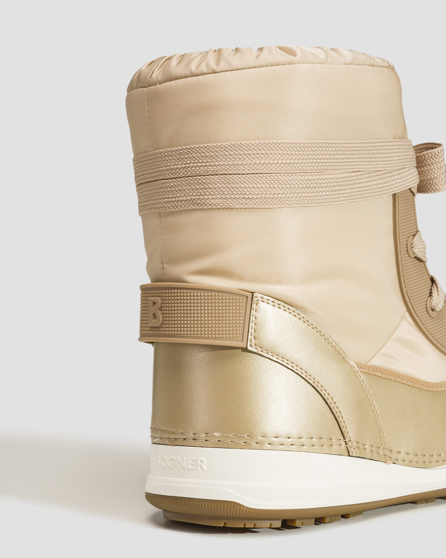 Śniegowce damskie BOGNER La Plagne 3 złote