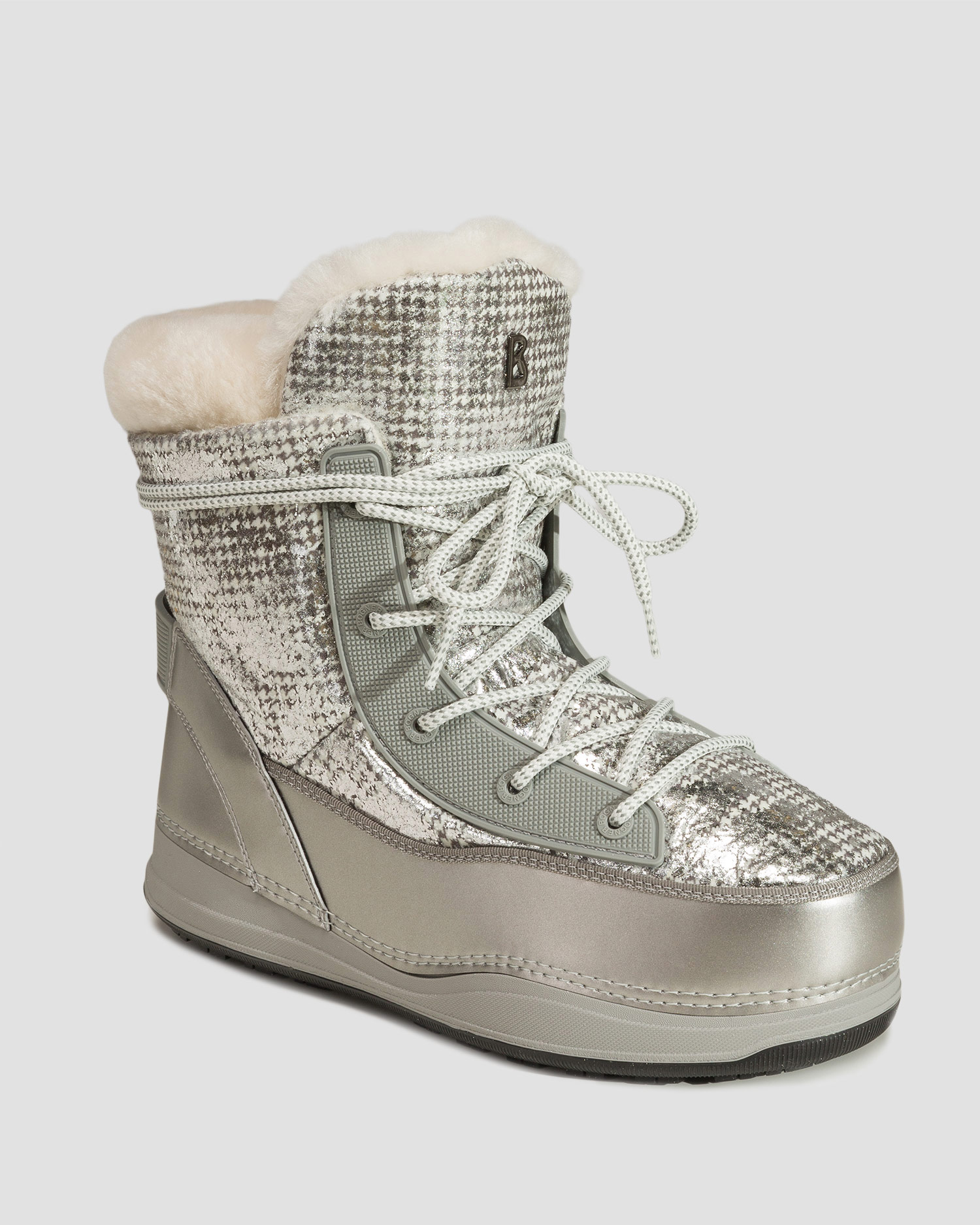 Women's snow boots BOGNER Verbier 2 silver 32347324-14 | S'portofino