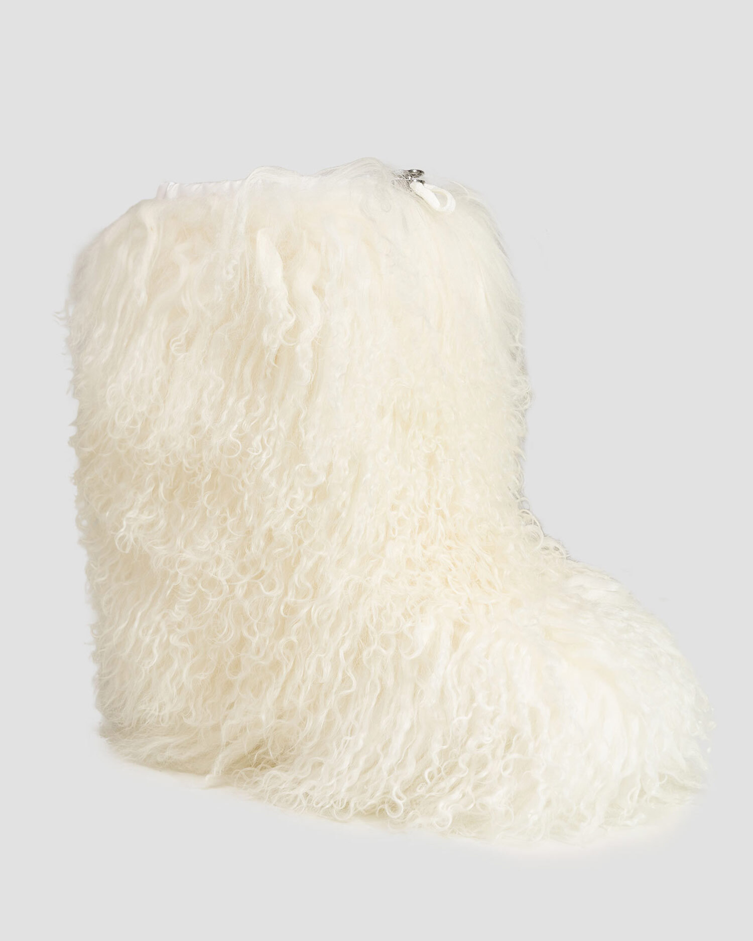 BOGNER Les Arcs 3 B Shearling Damen-Schneestiefel in Weiß