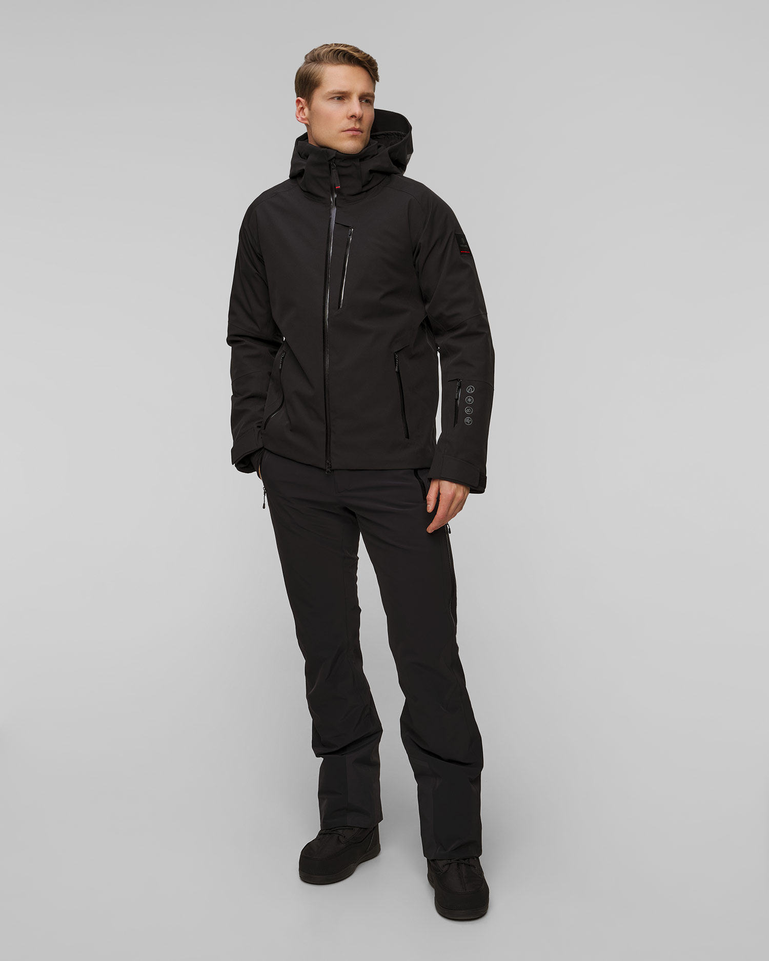 Geacă de schi neagră pentru bărbați BOGNER FIRE+ICE Eason3-T