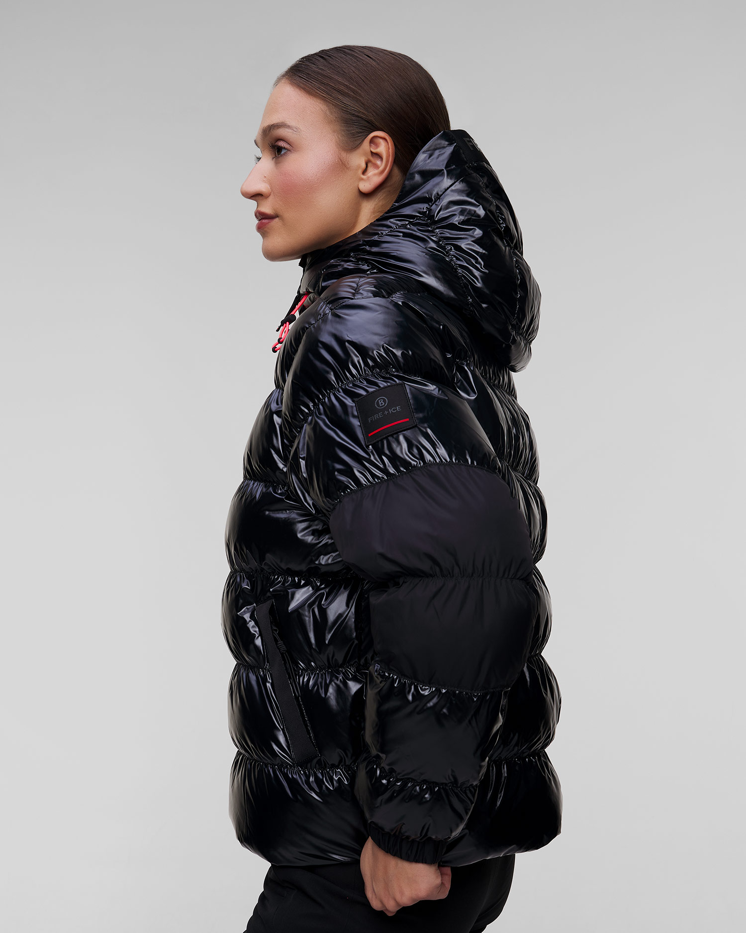 Czarna kurtka narciarska damska BOGNER FIRE+ICE Romy