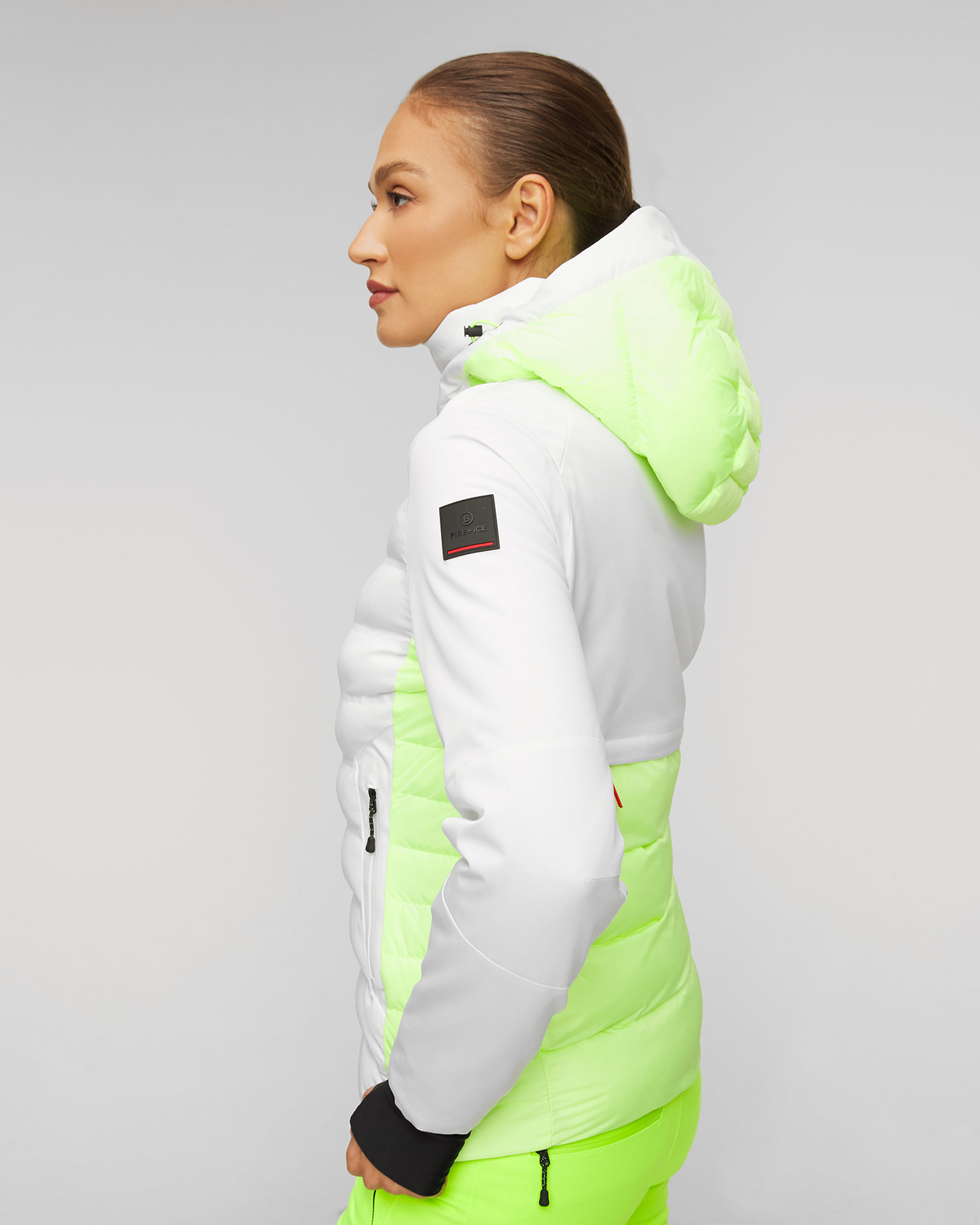 Bílá dámská lyžařská bunda BOGNER FIRE+ICE Janka3