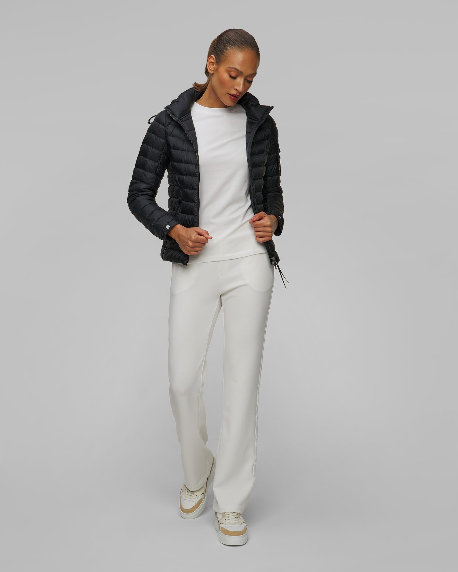 Veste noire pour femmes BOGNER Farah-D2