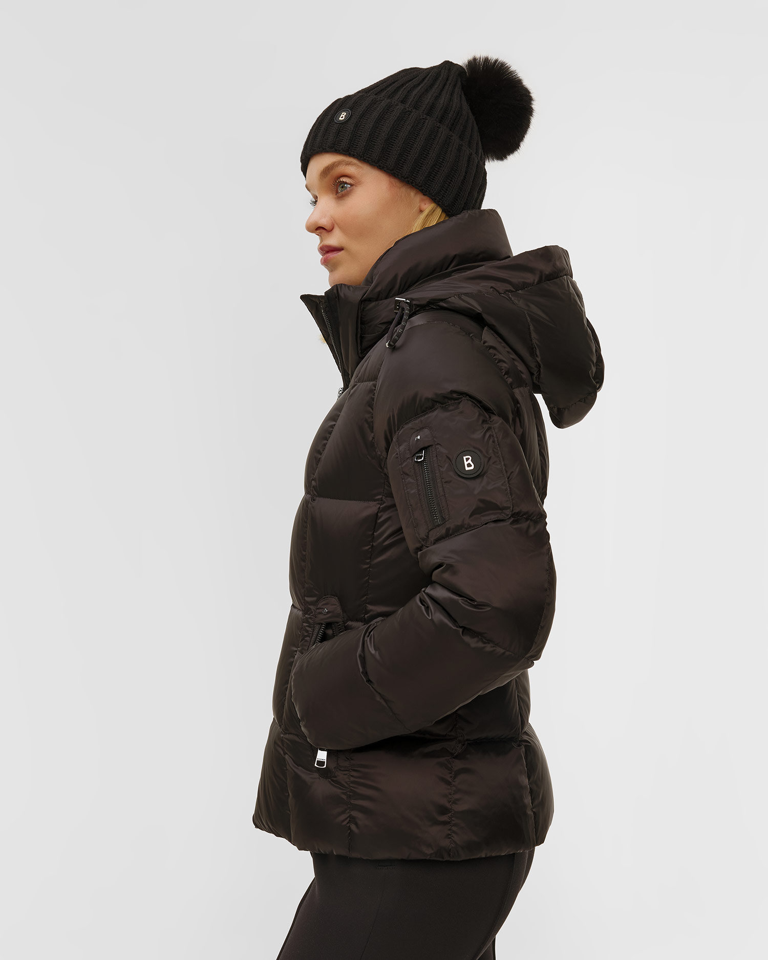 Černá dámská péřová bunda BOGNER Feline