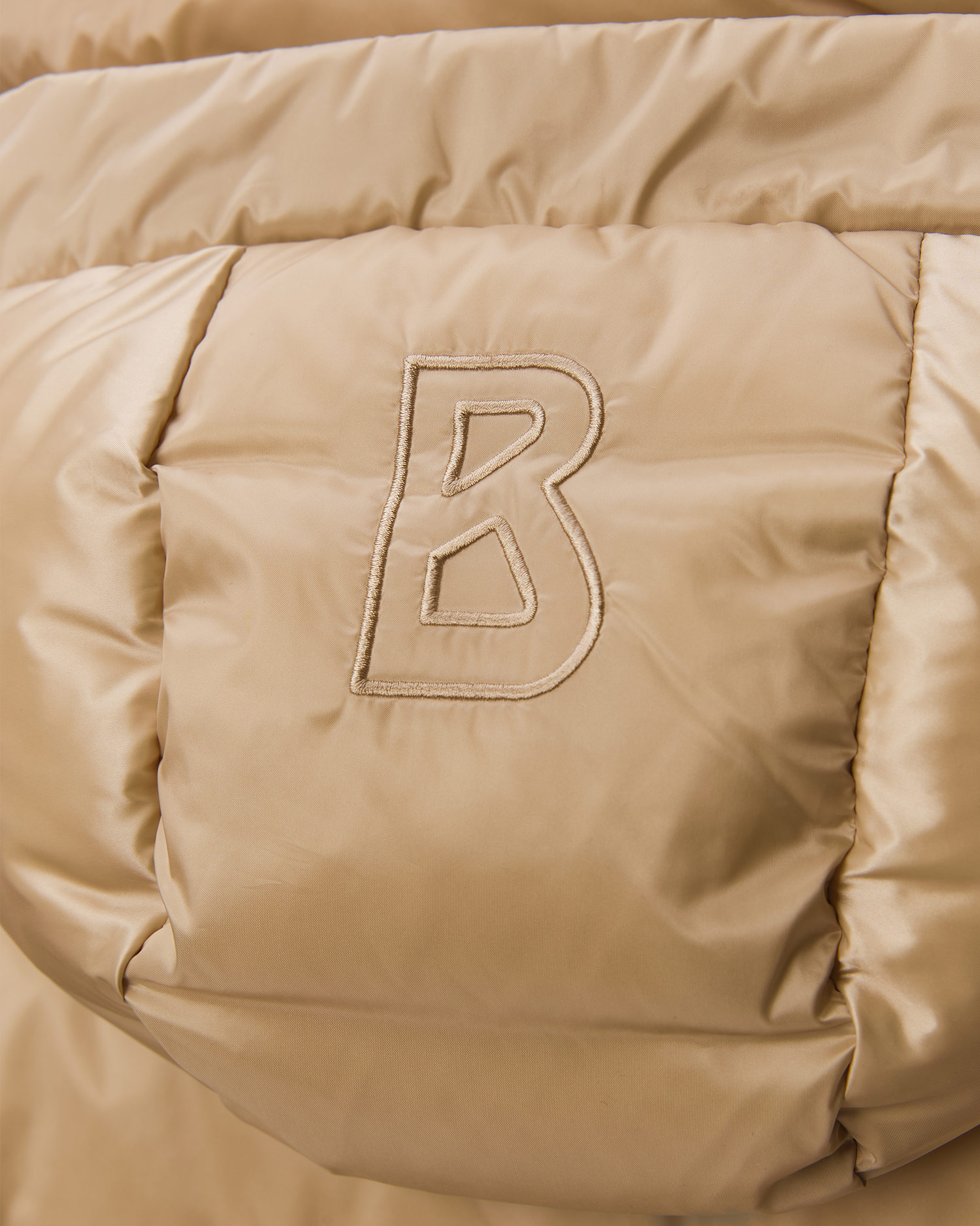 Beżowa kurtka puchowa damska BOGNER Feline