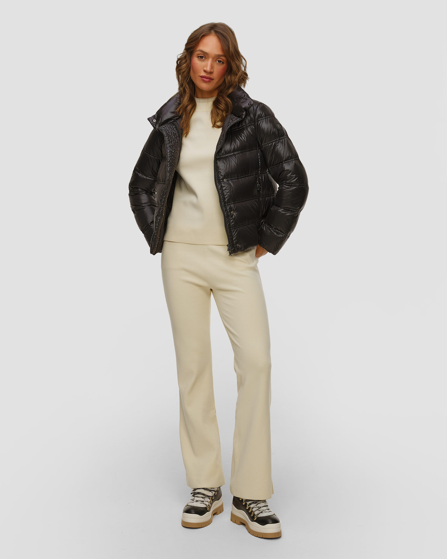 Černá dámská péřová bunda BOGNER Leslie-D1