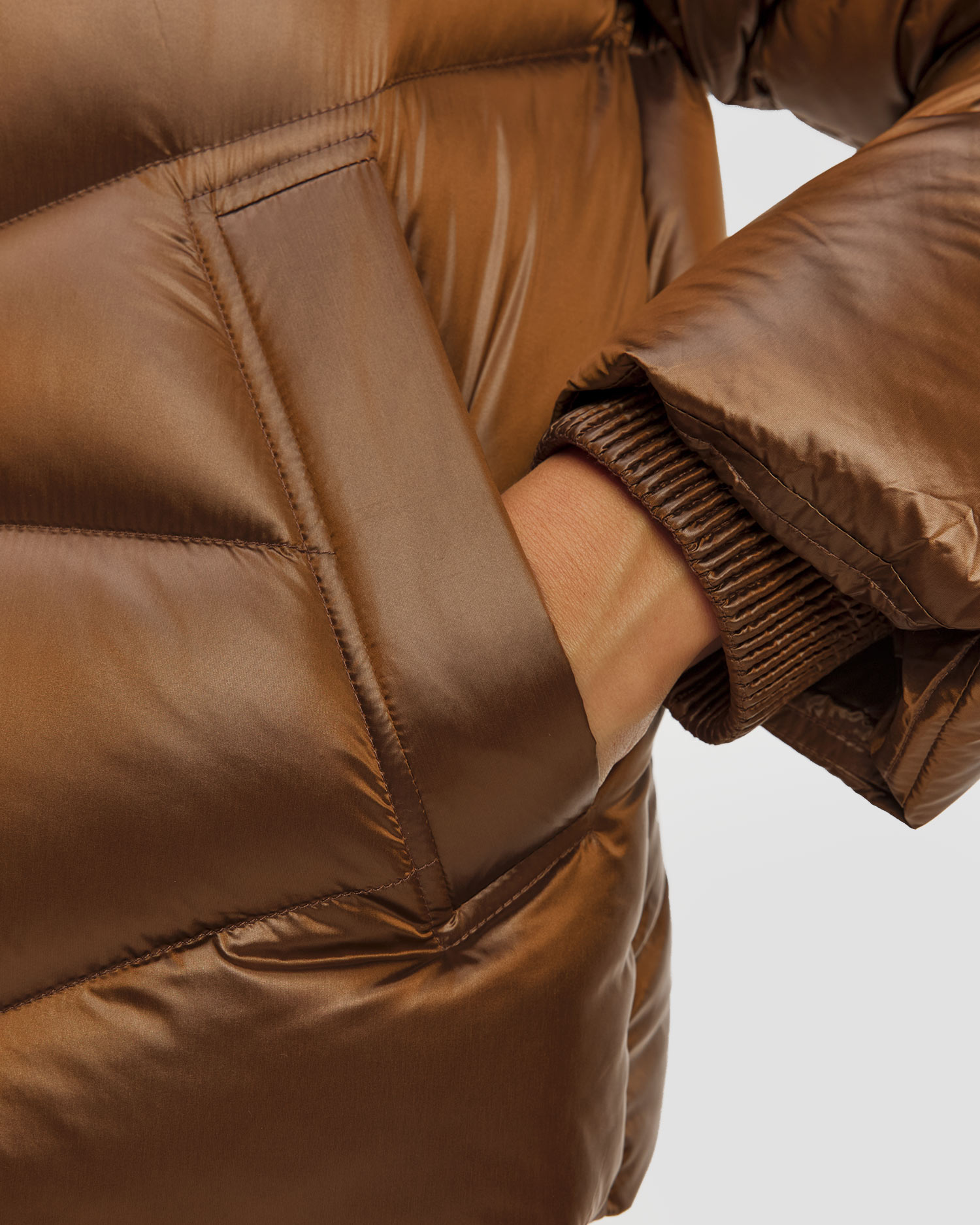 Dámská hnědá péřová bunda BOGNER Xally-D1