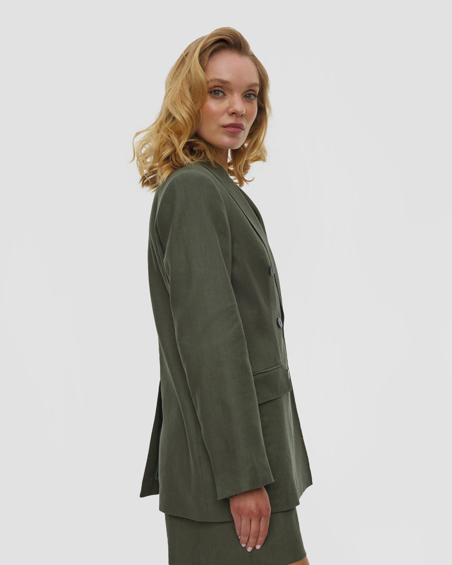 Blazer in lino da donna BOGNER HILLARY-1